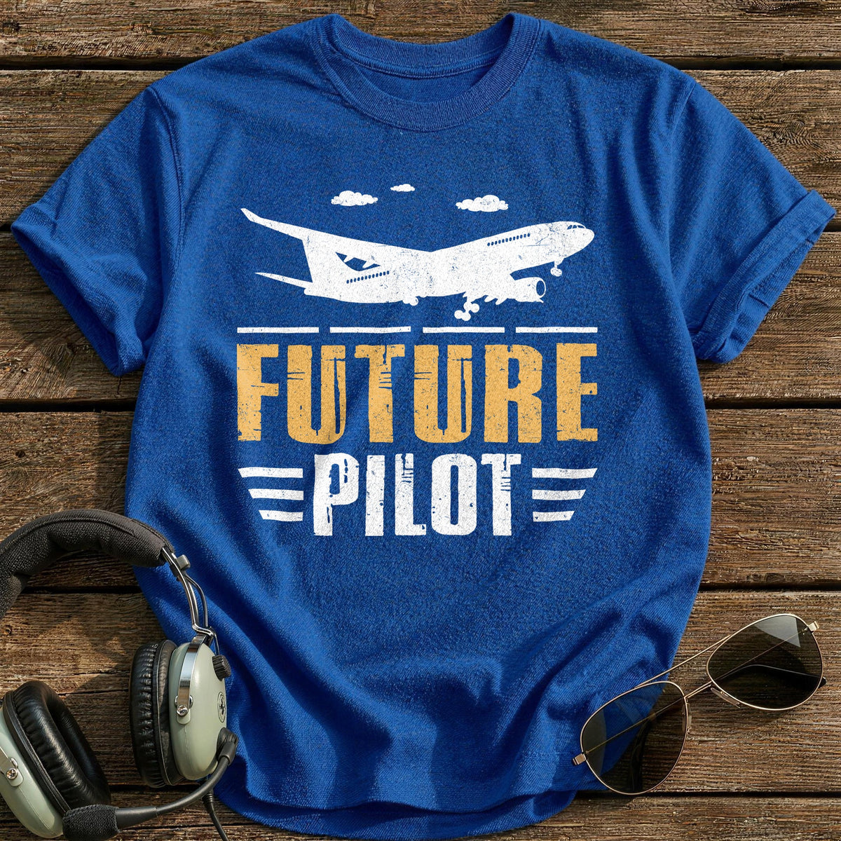 Future Pilot T-Shirt - Royal