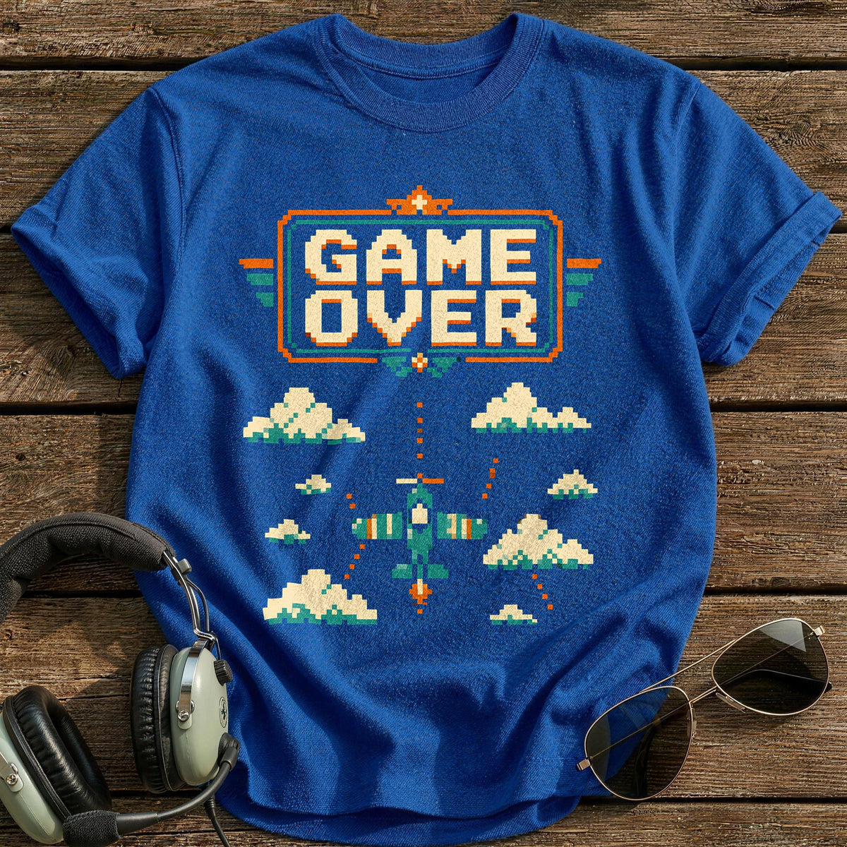 Game Over Approach T-Shirt - Royal