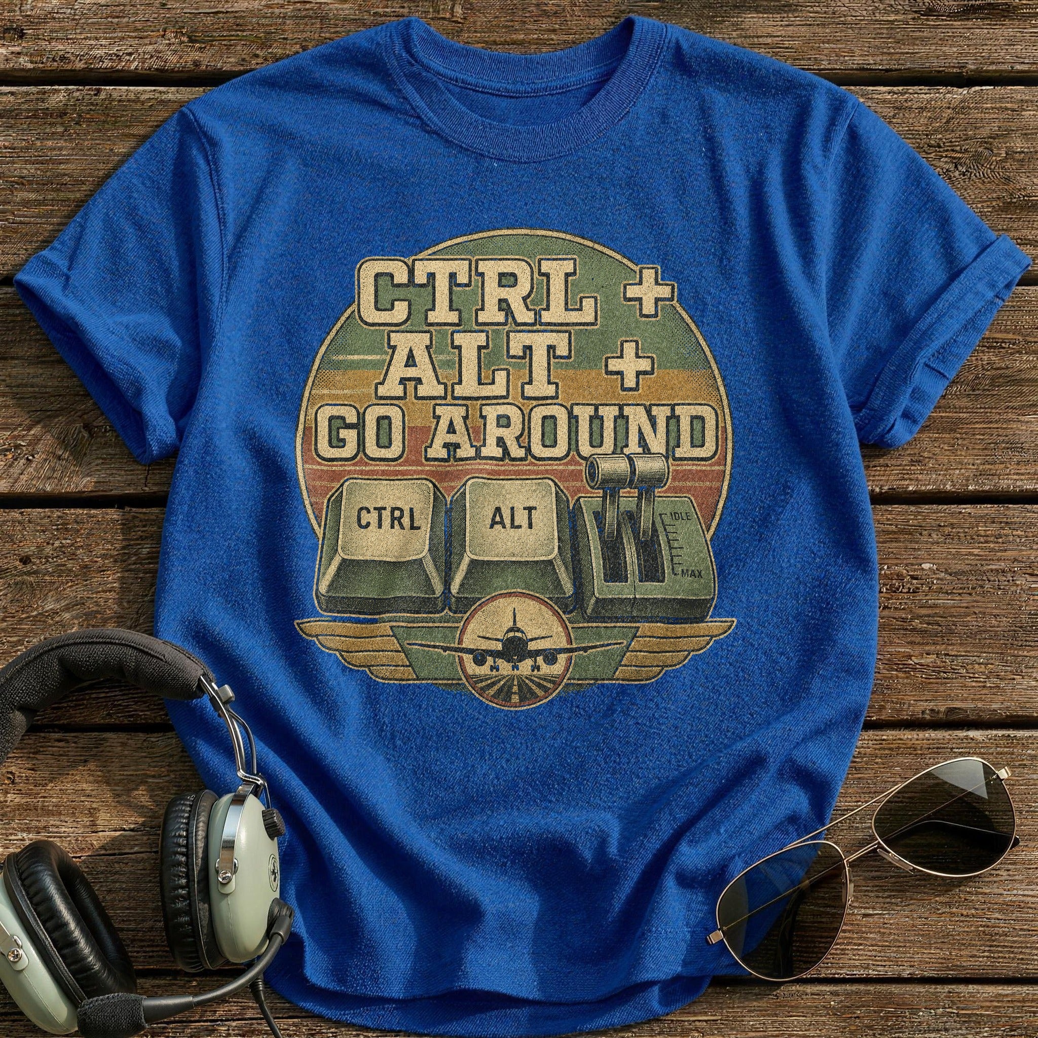 Go Around T-Shirt - Royal