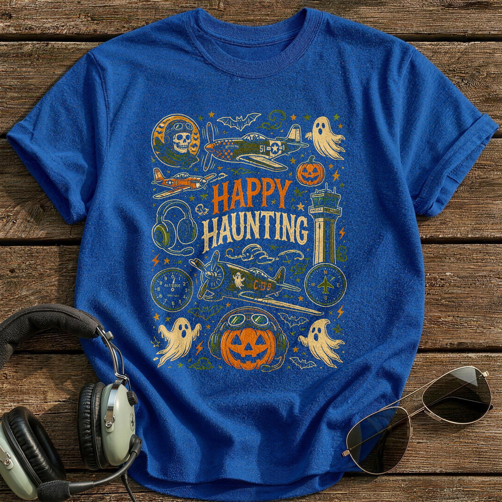 Happy Haunting Doodle 58 - Royal