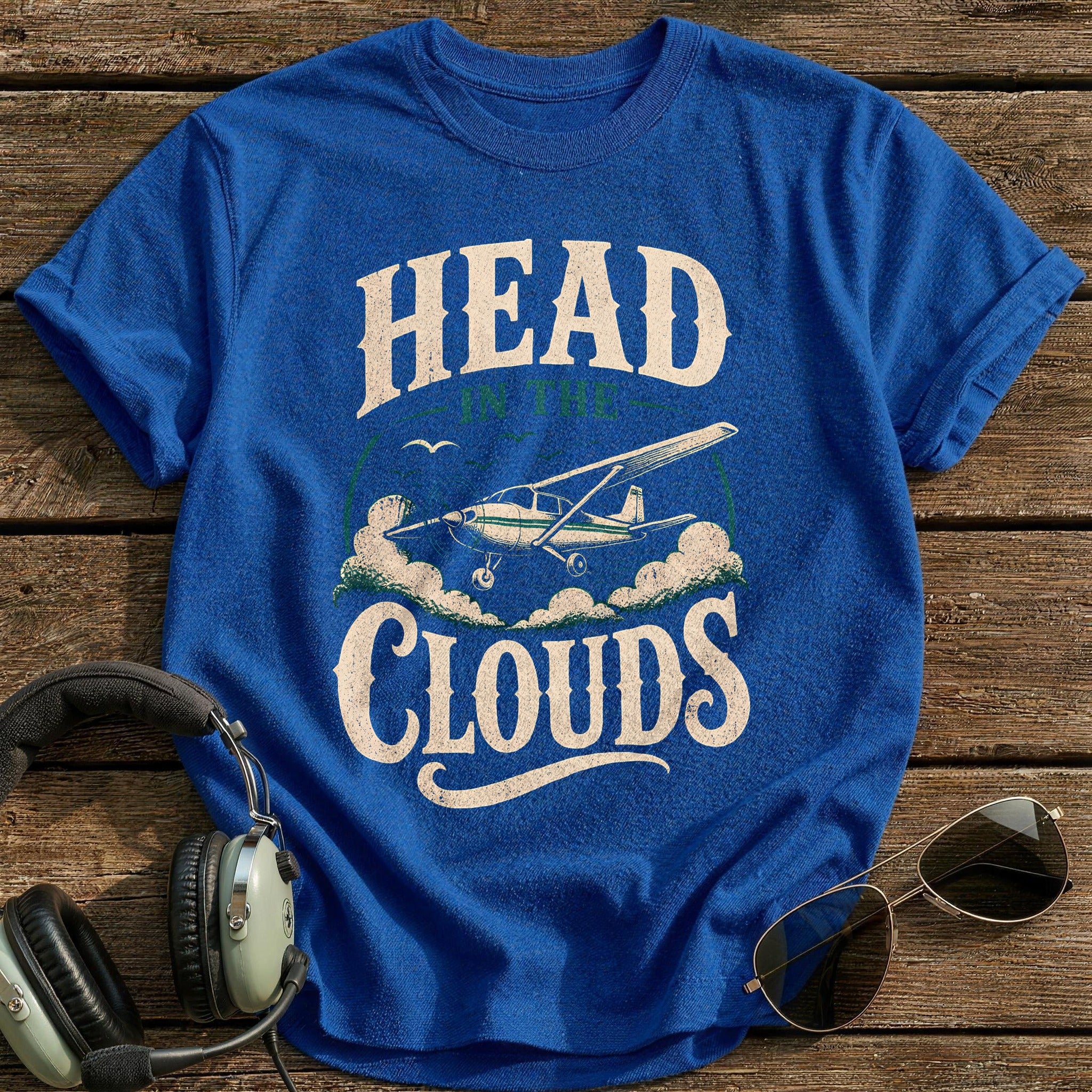 Head in the Clouds T-Shirt - Royal