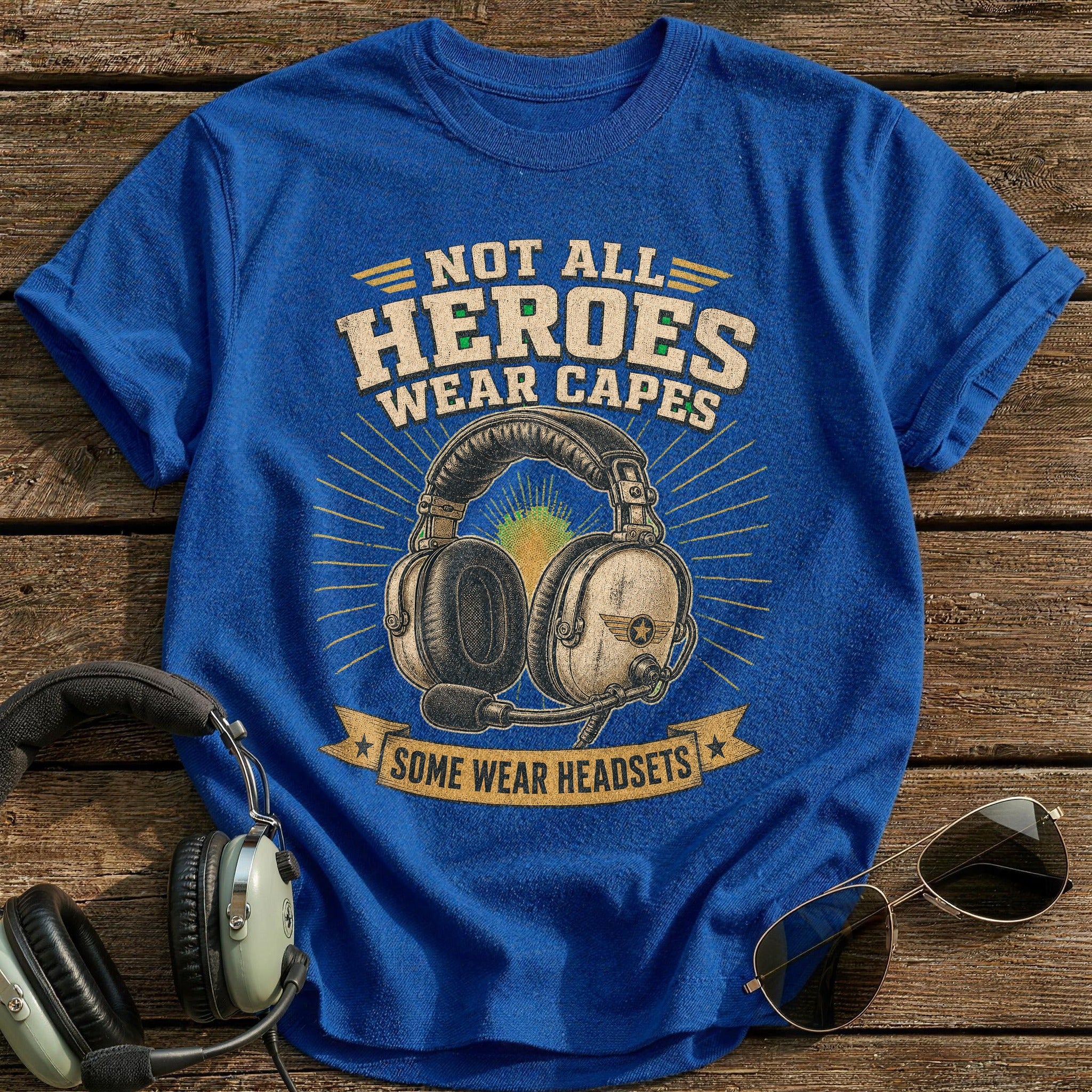 Headset Heroes T-Shirt - Royal
