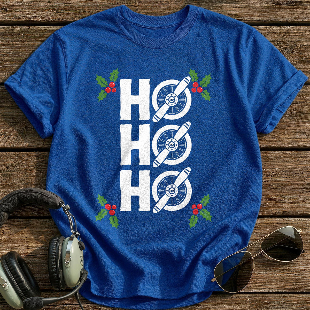 Ho Ho Ho 61 T-Shirt - Royal