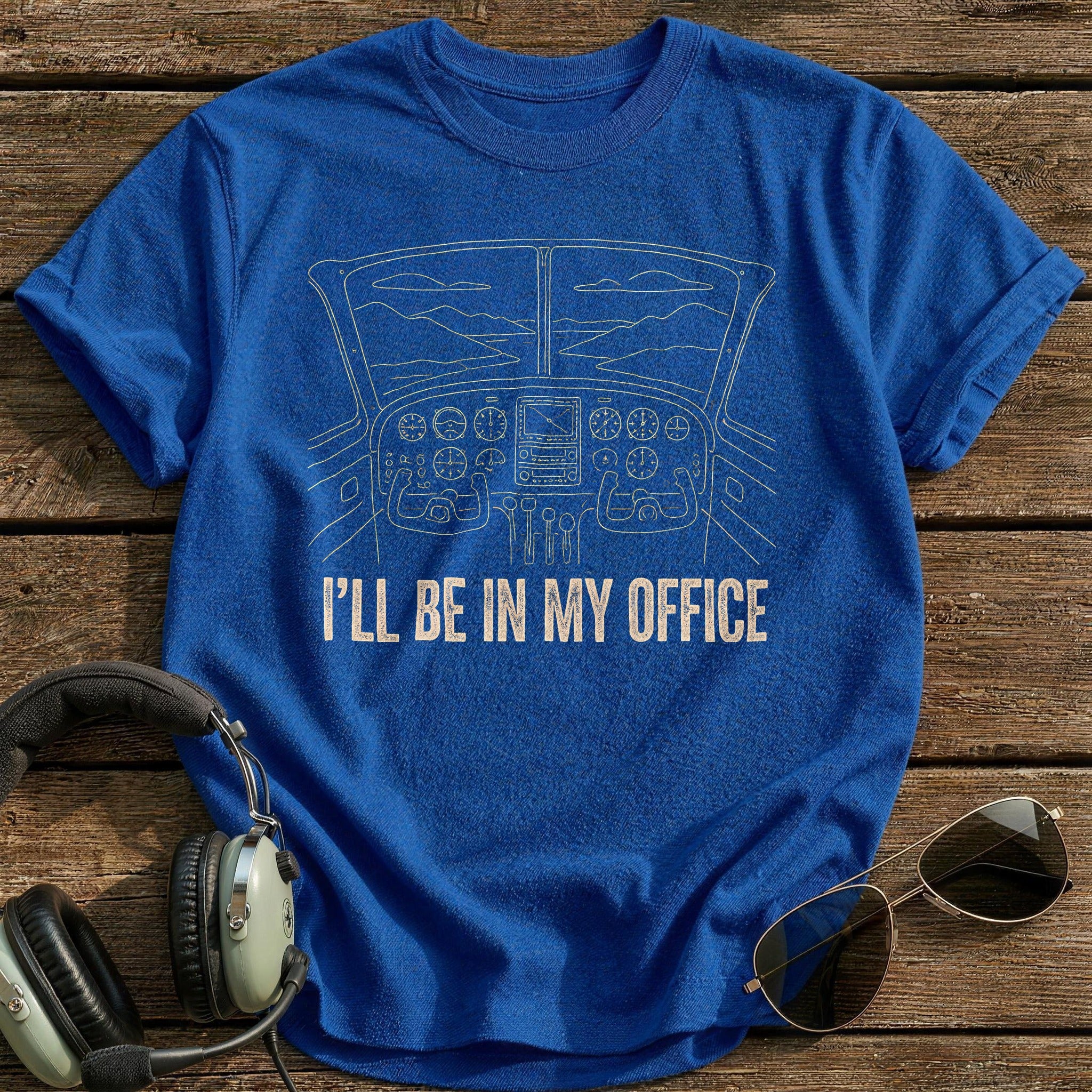 Ill Be In My Office 23 T-Shirt - Royal