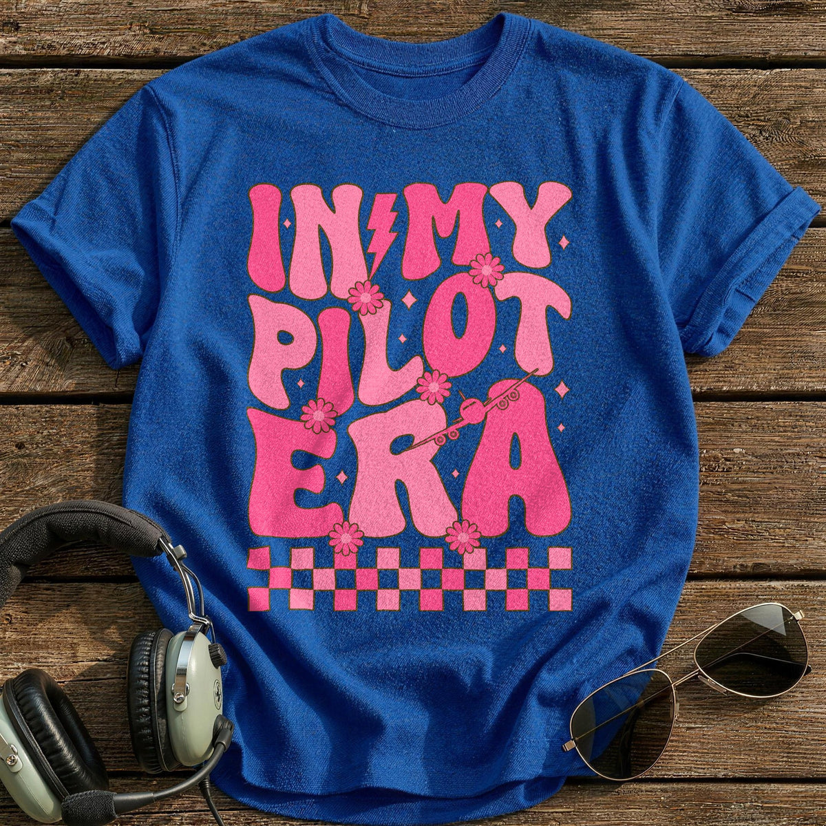 In My Pilot Era T-Shirt - Royal