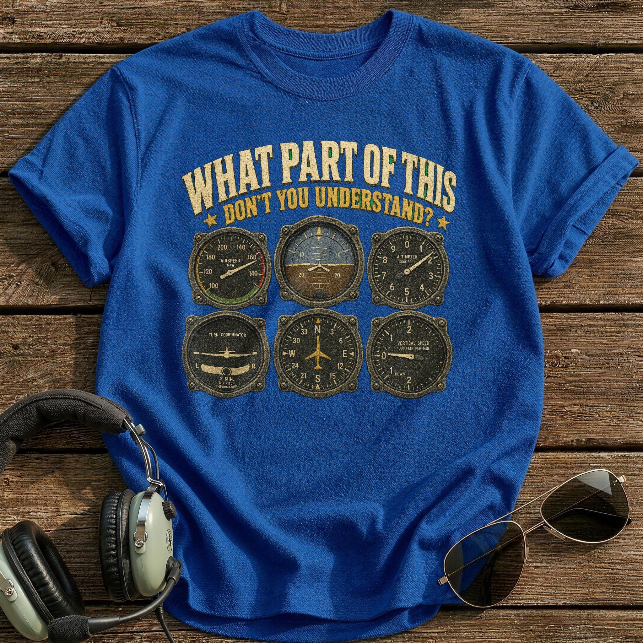 Instrument Fluency T-Shirt - Royal