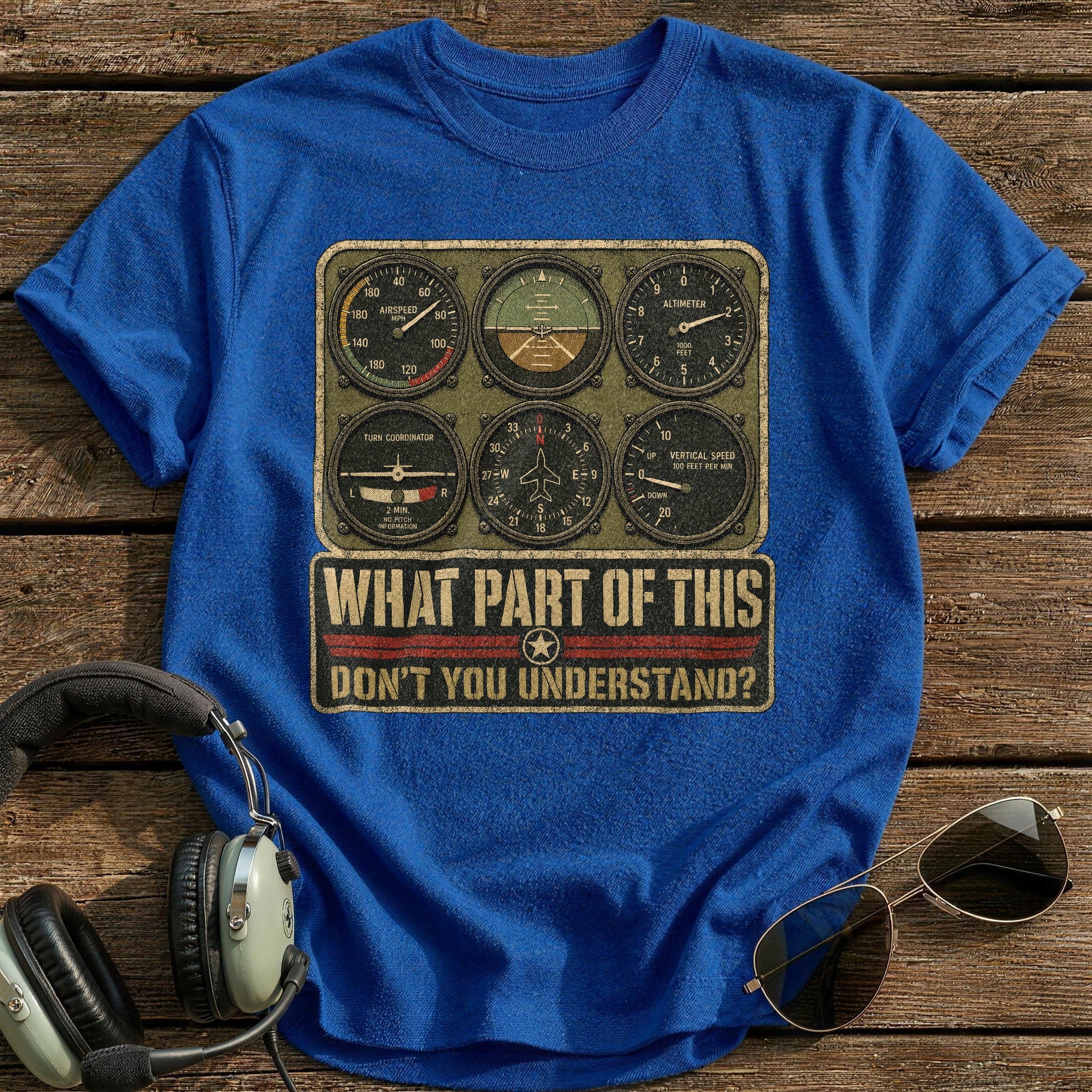 Instrument Literacy T-Shirt - Royal