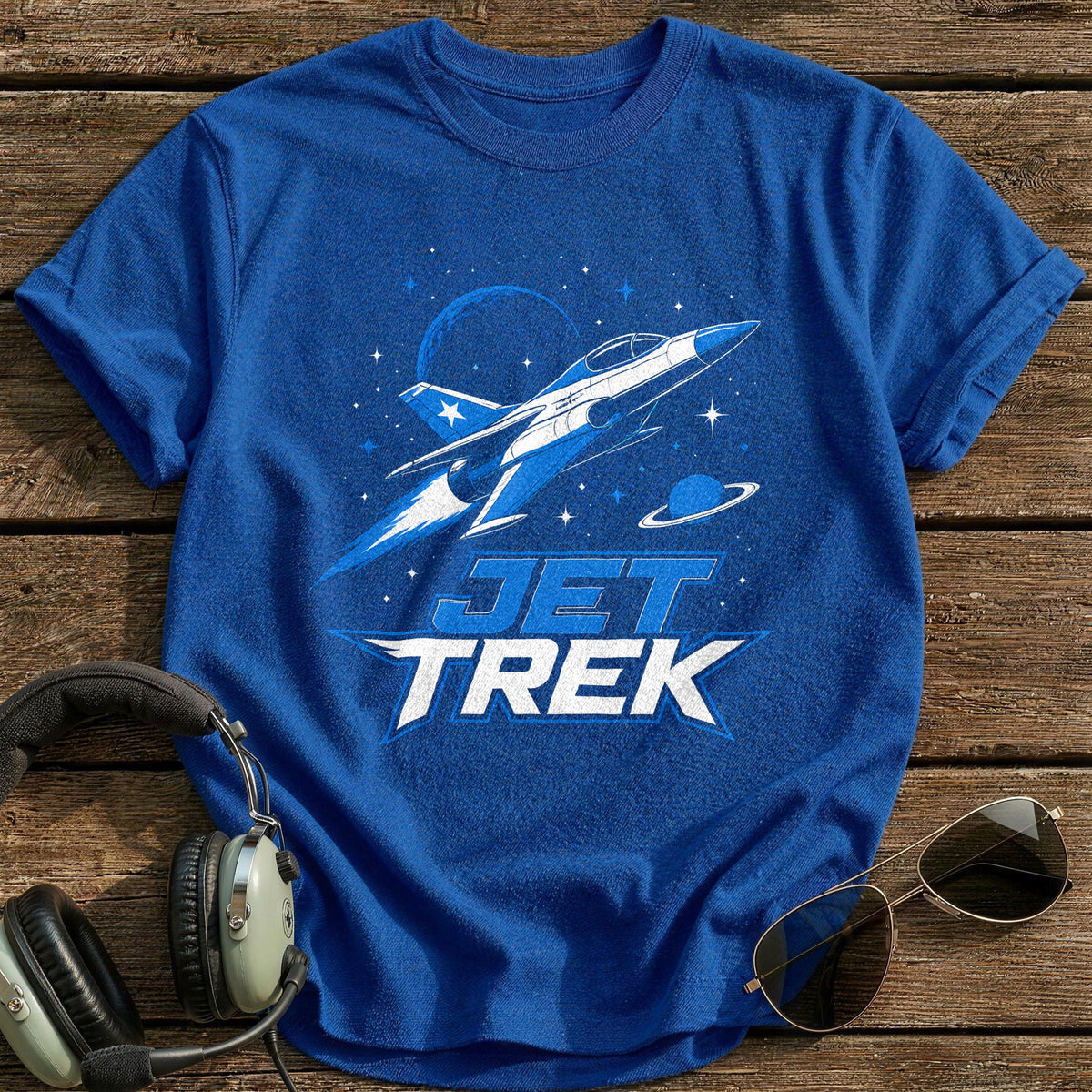 Jet Trek T-Shirt - Royal