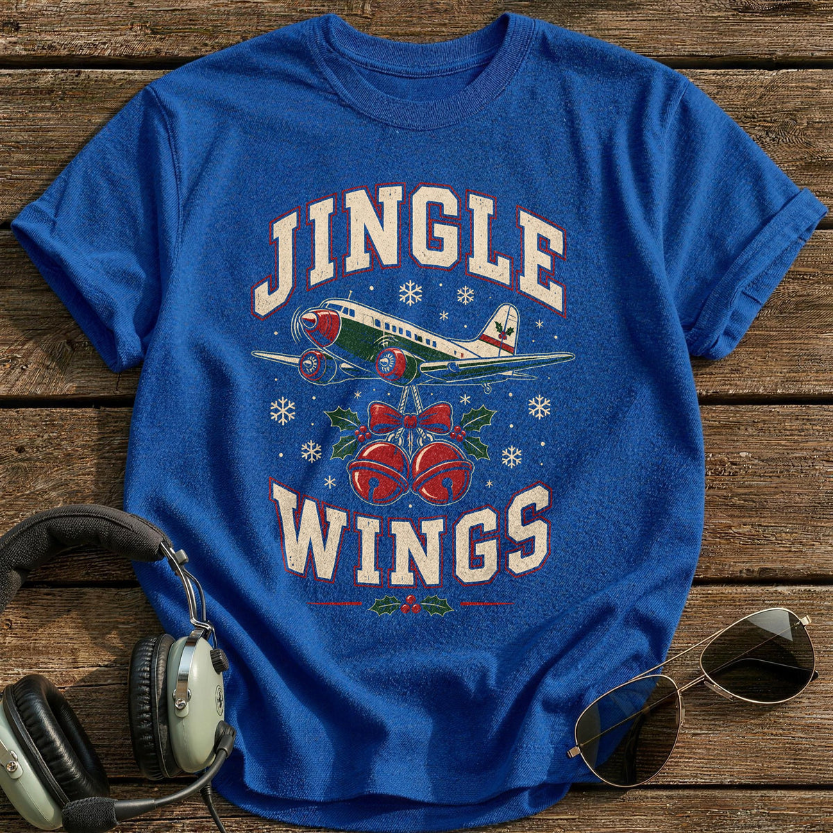 Jingle Wings 95 T-Shirt - Royal