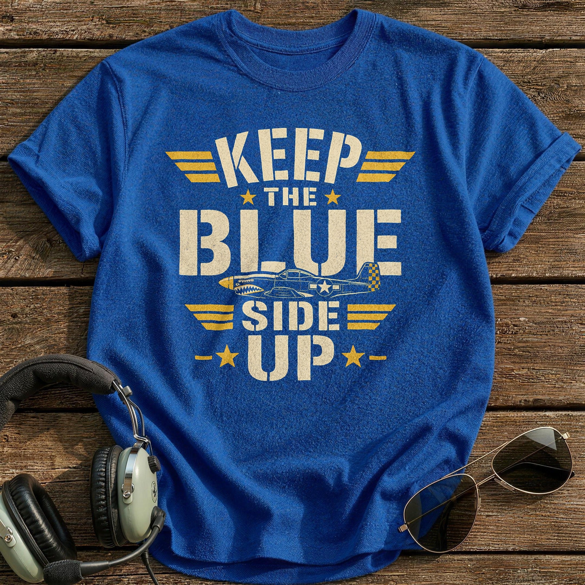Keep The Blue Side Up - Royal