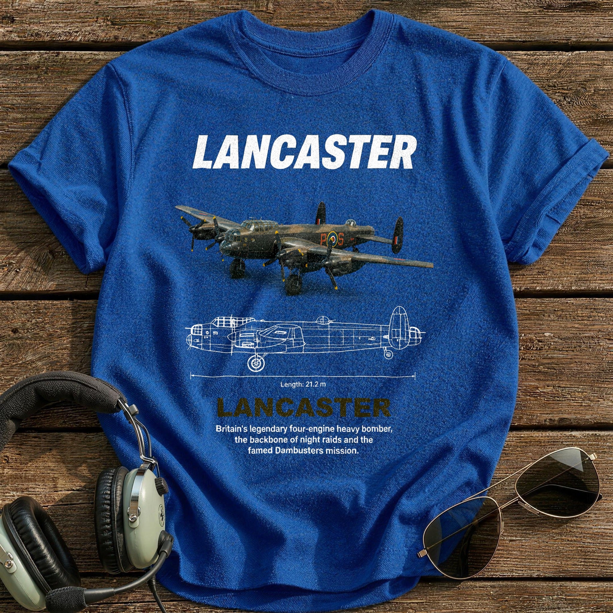 Lancaster 90 T-Shirt - Royal