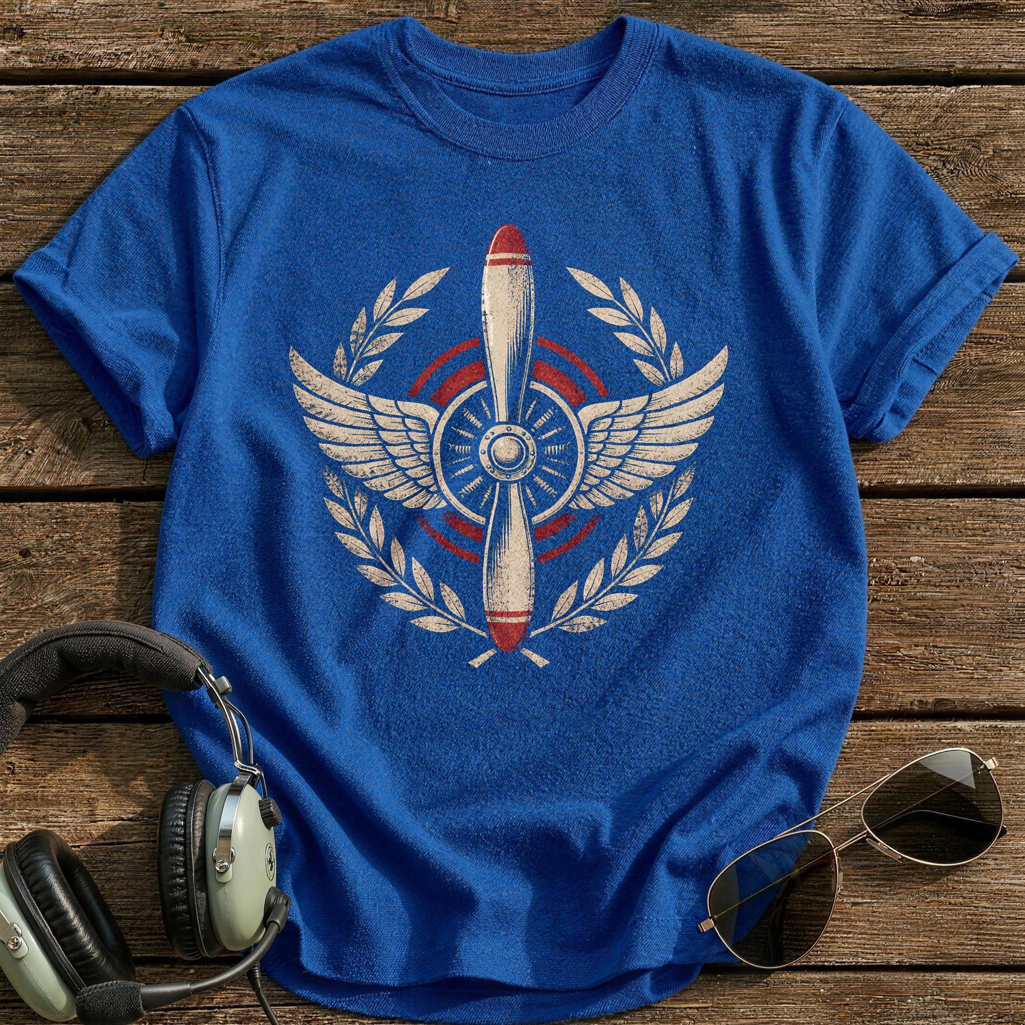 Laurel Squadron T-Shirt - Royal
