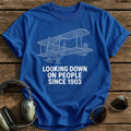 Looking Down 1903 38 T-Shirt - Royal