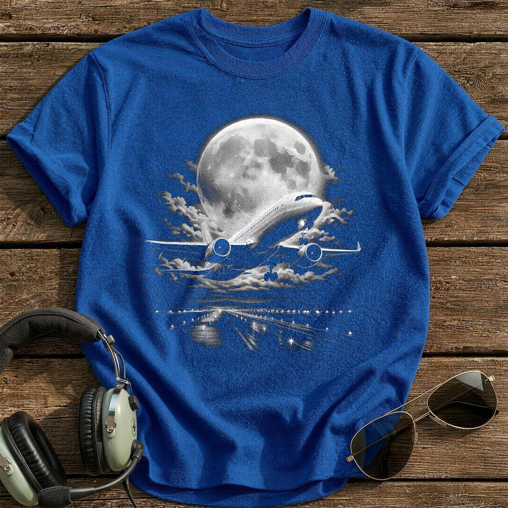 Moonlight Runway T-Shirt - Royal