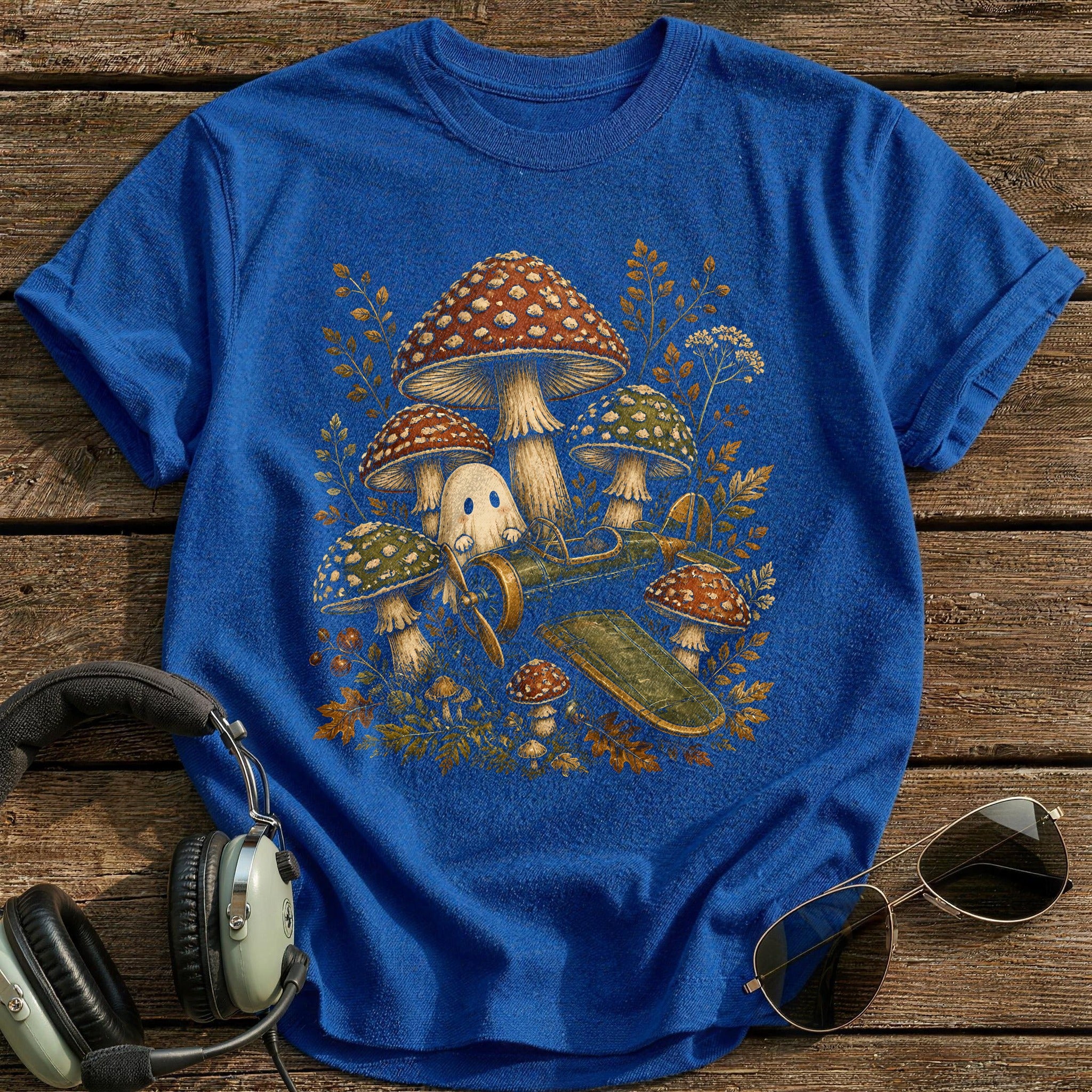 Mushroom Ghost Plane 76 - Royal