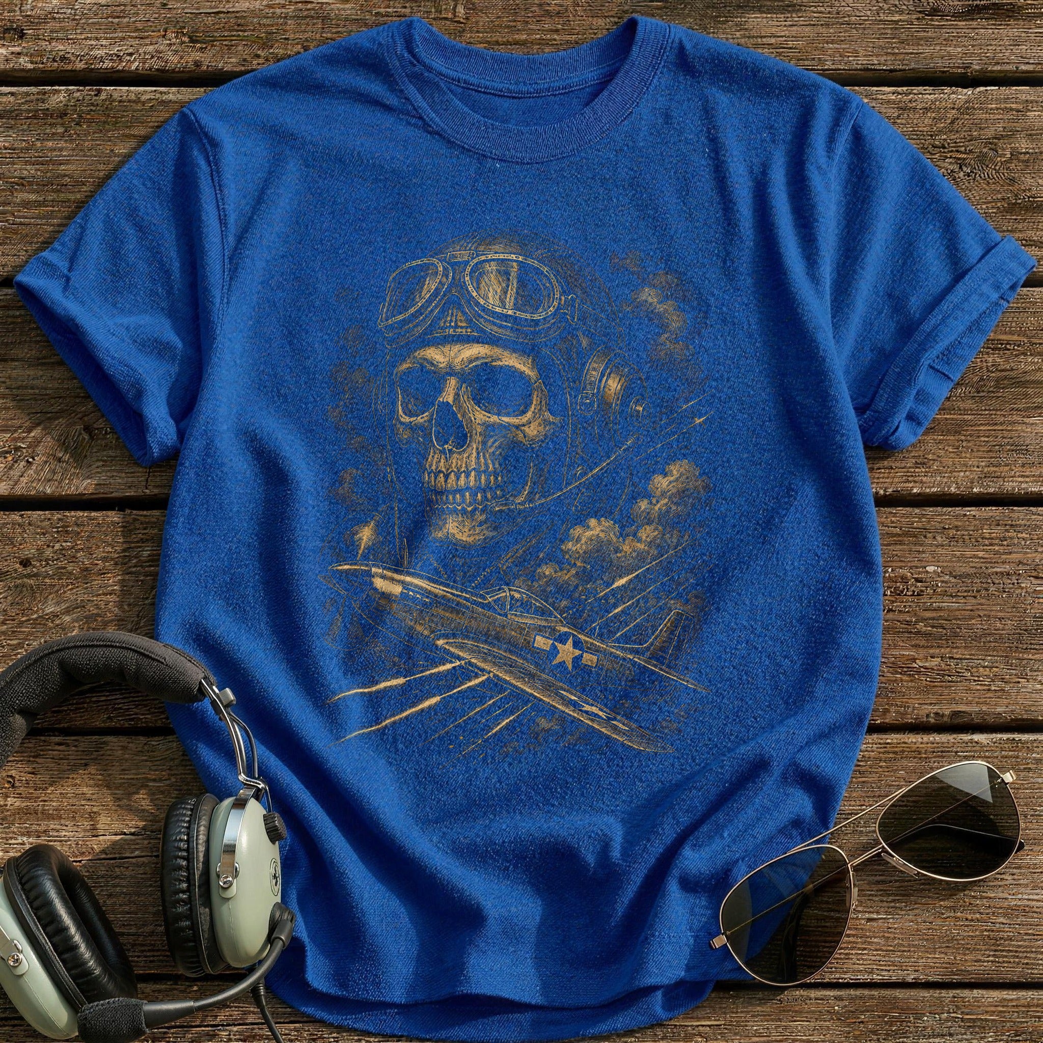 Mustang Tracers 70 T-Shirt - Royal