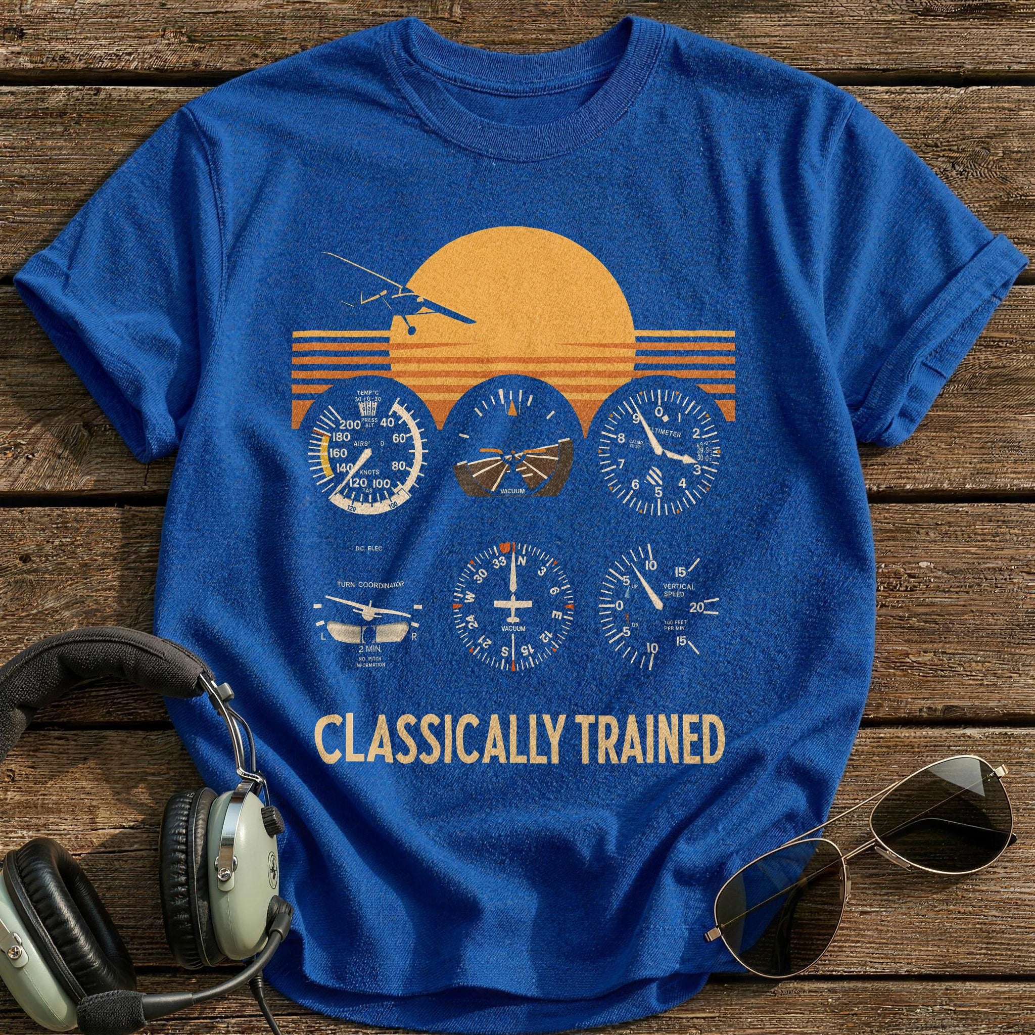 Needle & Horizon T-Shirt - Royal
