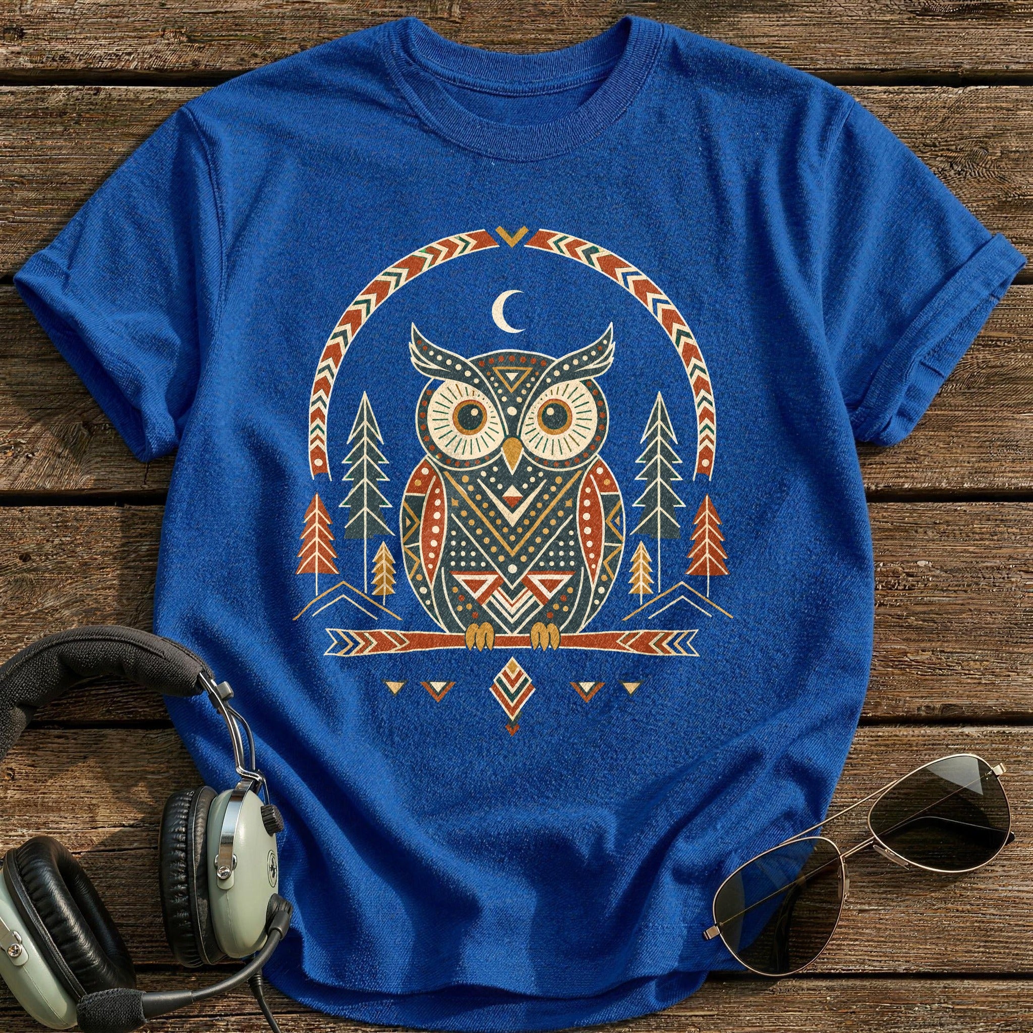 Night Guardian T-Shirt - Royal