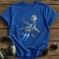 Night Jet Moon T-Shirt - Royal