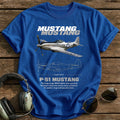 P51 16 T-Shirt - Royal