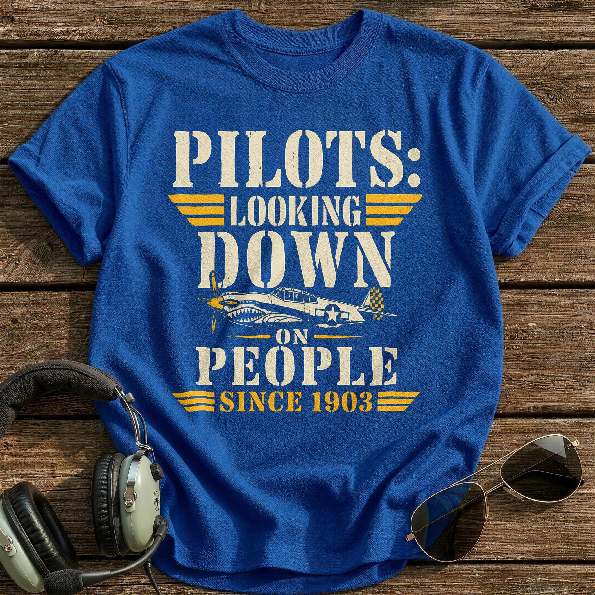 Pilots Looking Down - Royal