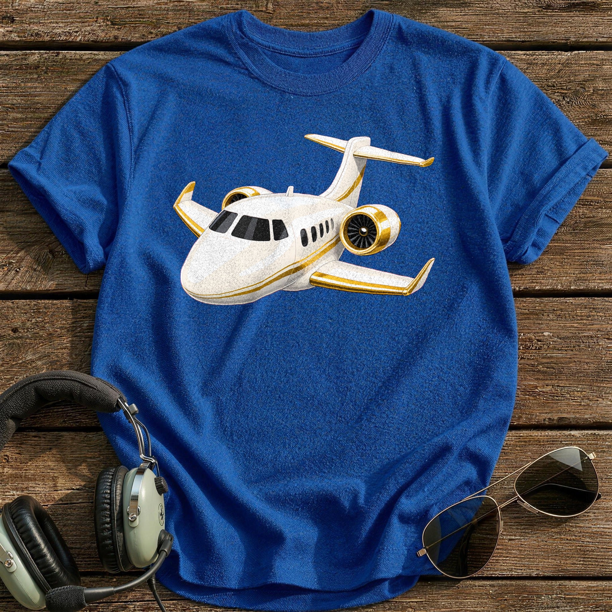 Privatejet 74 T-Shirt - Royal