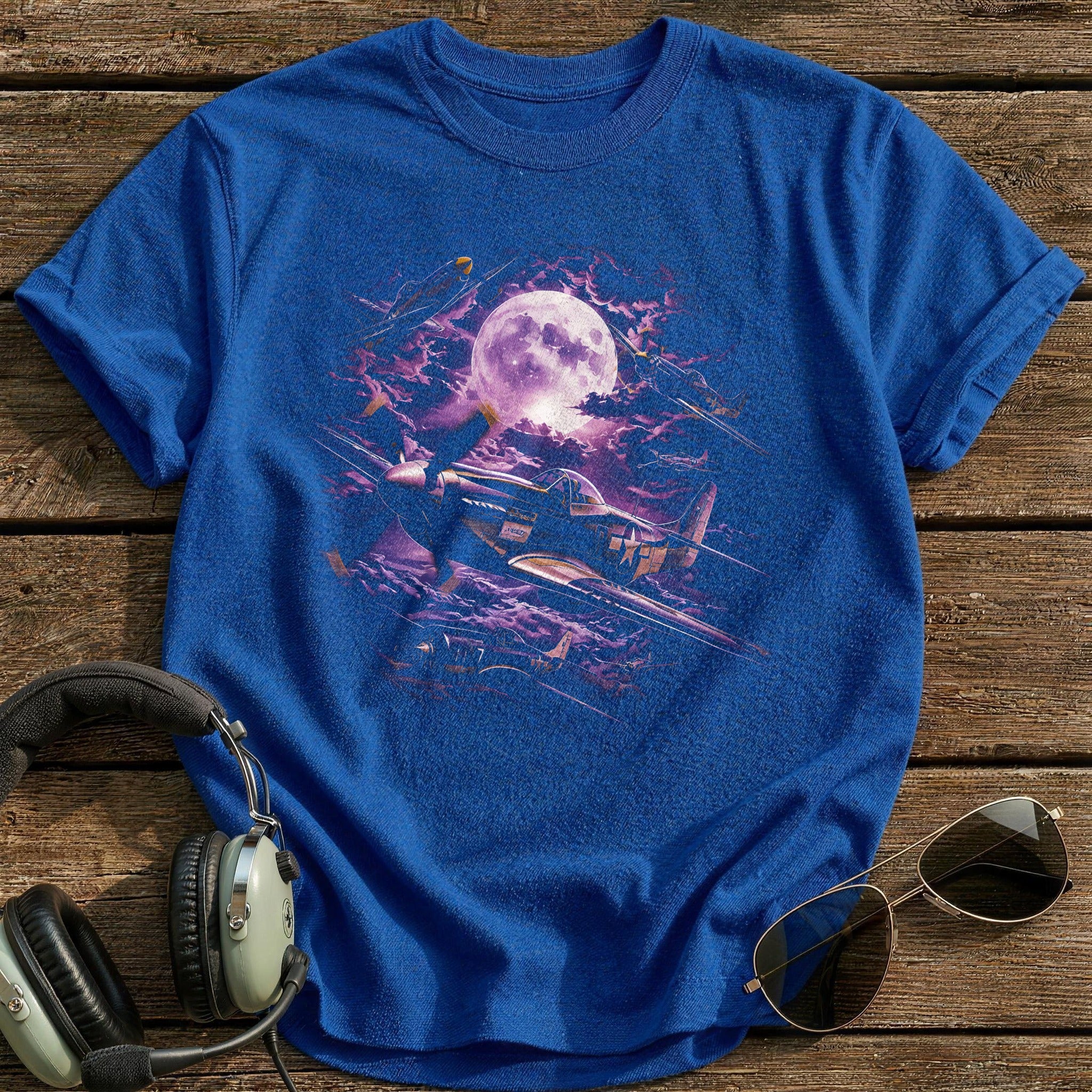 Purple Moon Warbirds T-Shirt - Royal