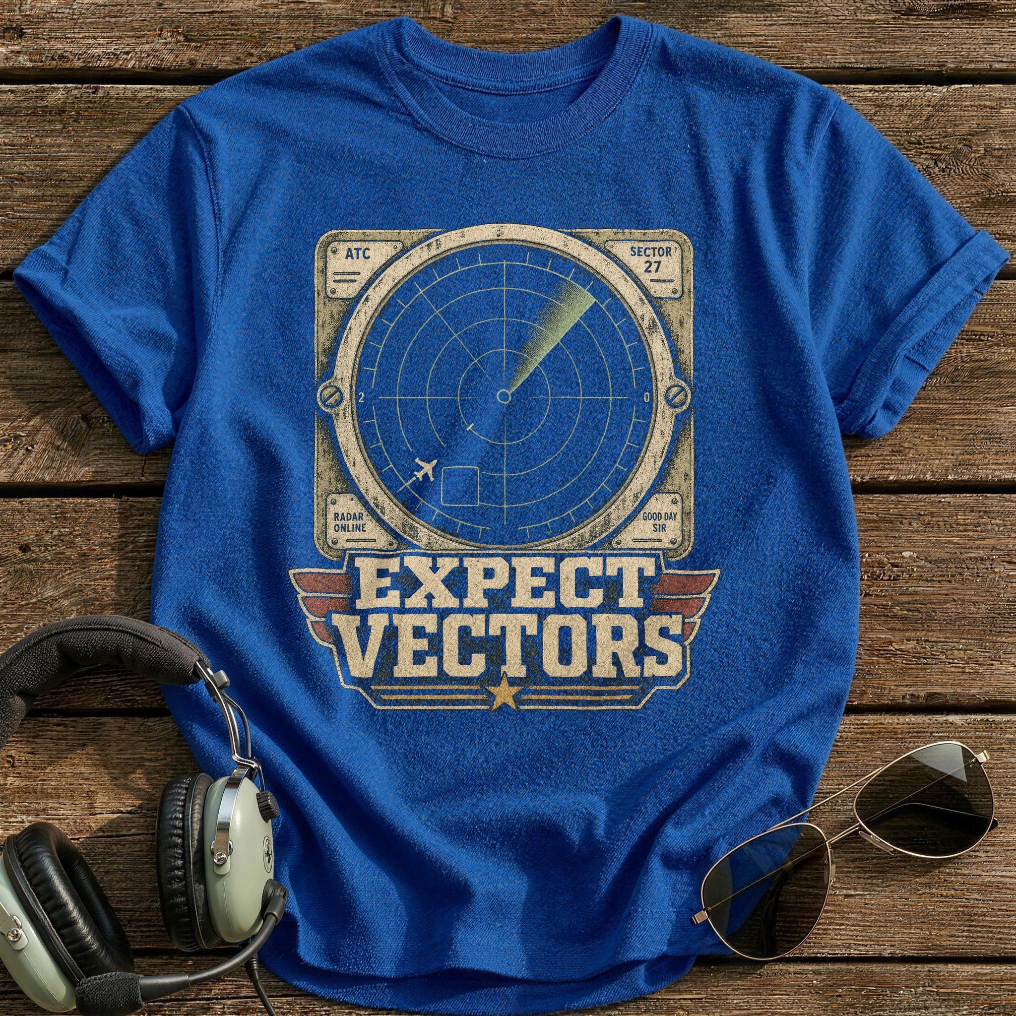 Radar Vector T-Shirt - Royal