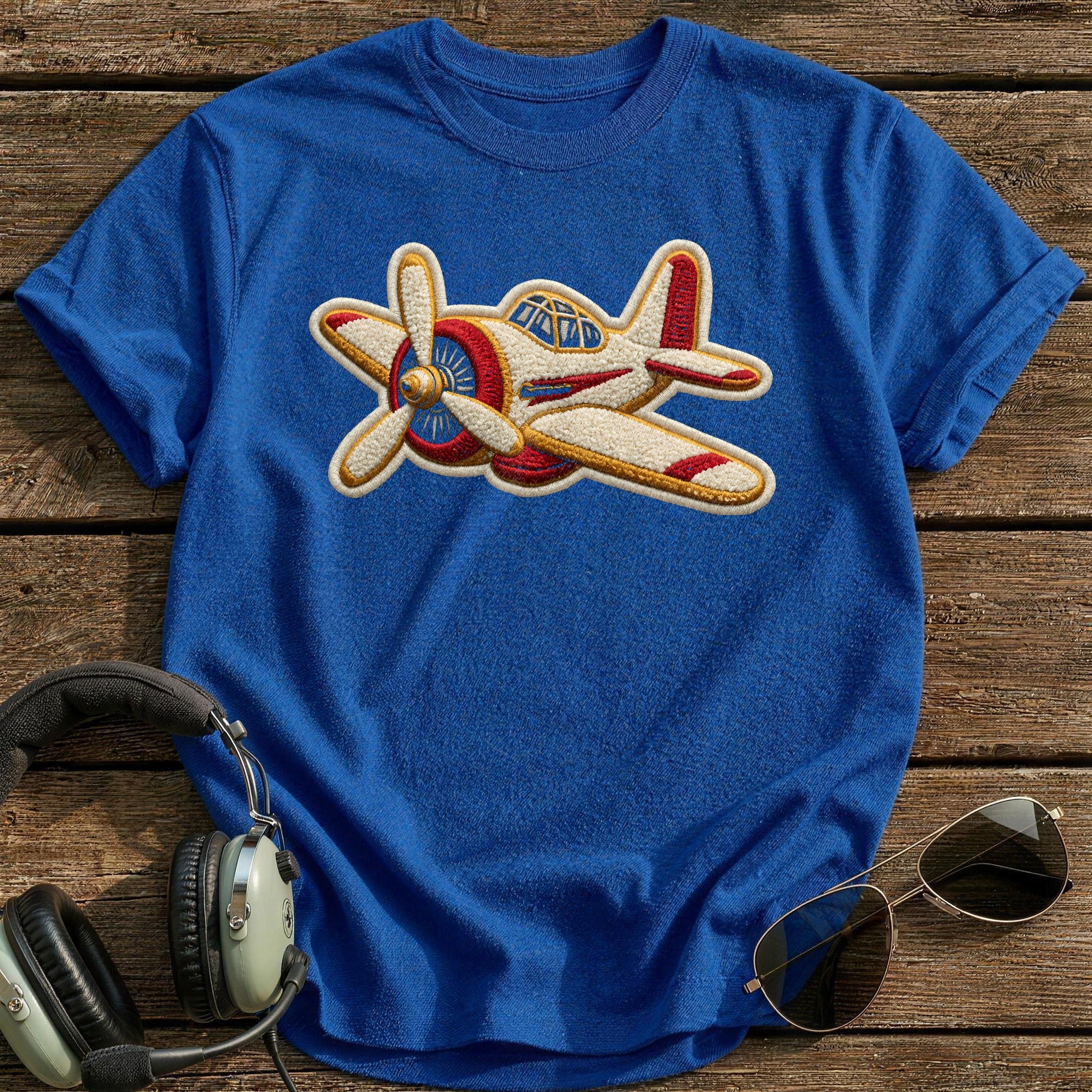 Radial Red & Gold T-Shirt - Royal