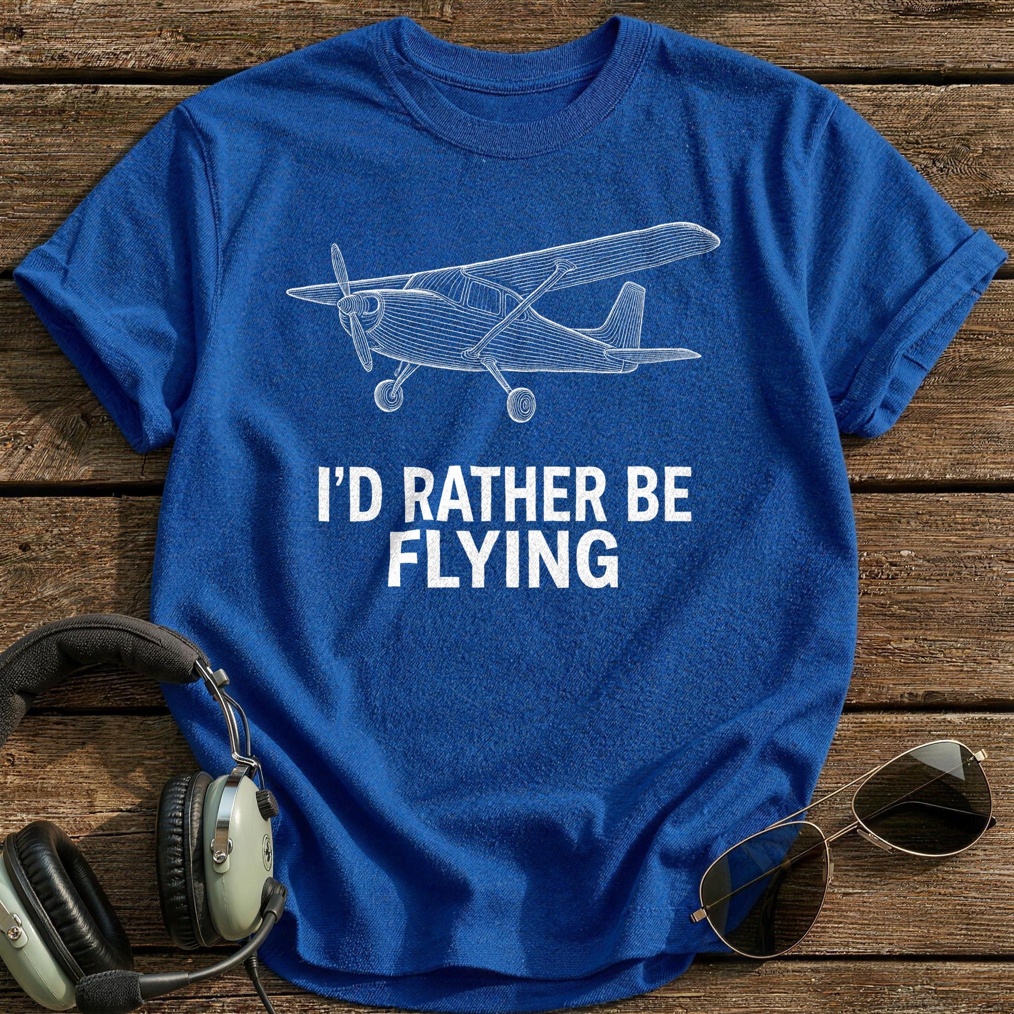 Rather Be Flying 12 T-Shirt - Royal