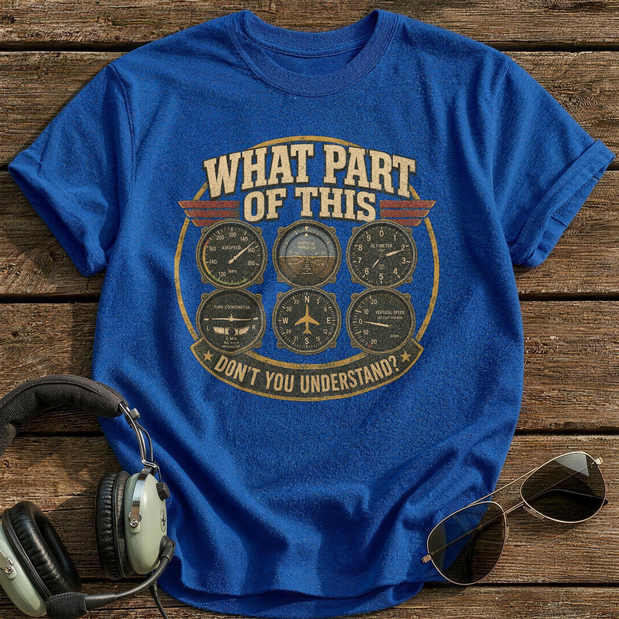 Read Your Six Pack T-Shirt - Royal
