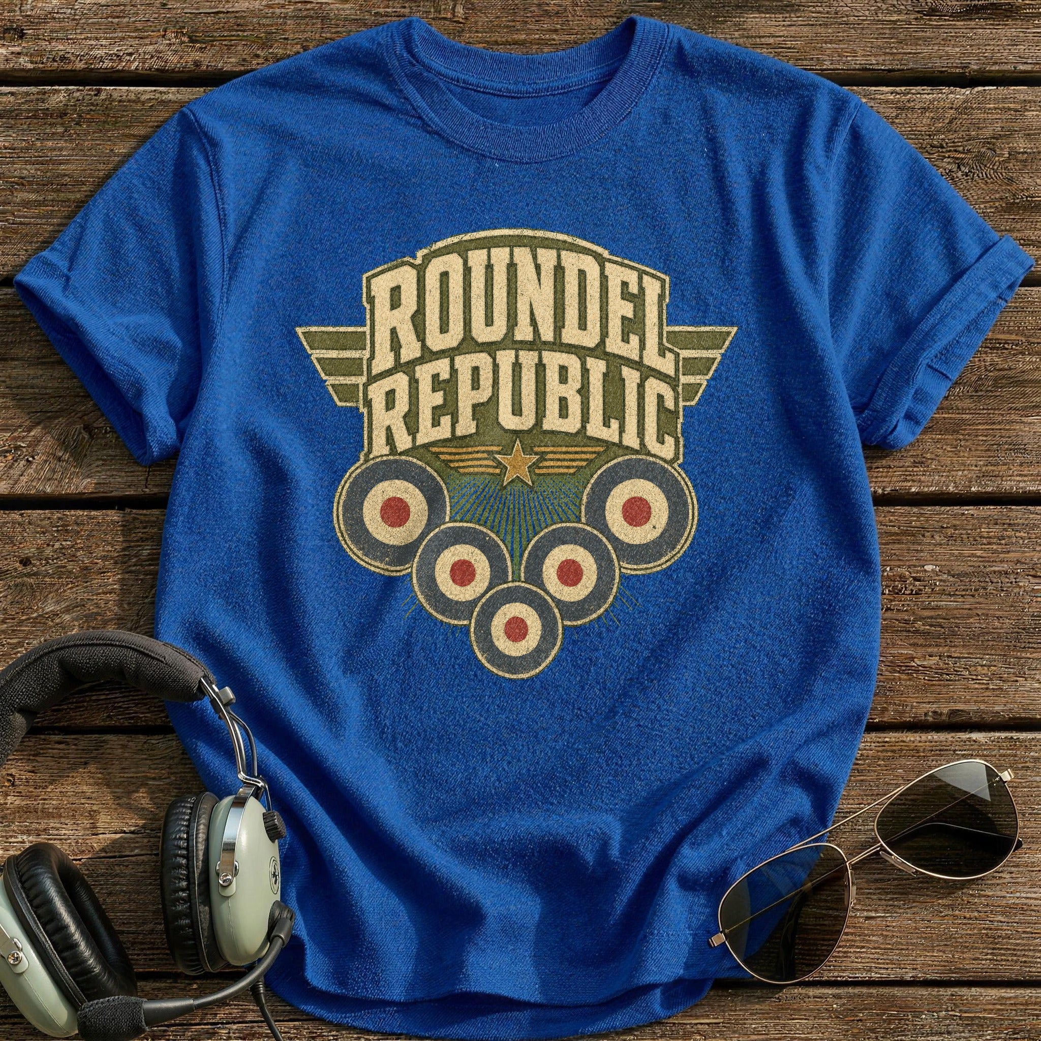 Roundel Republic T-Shirt - Royal