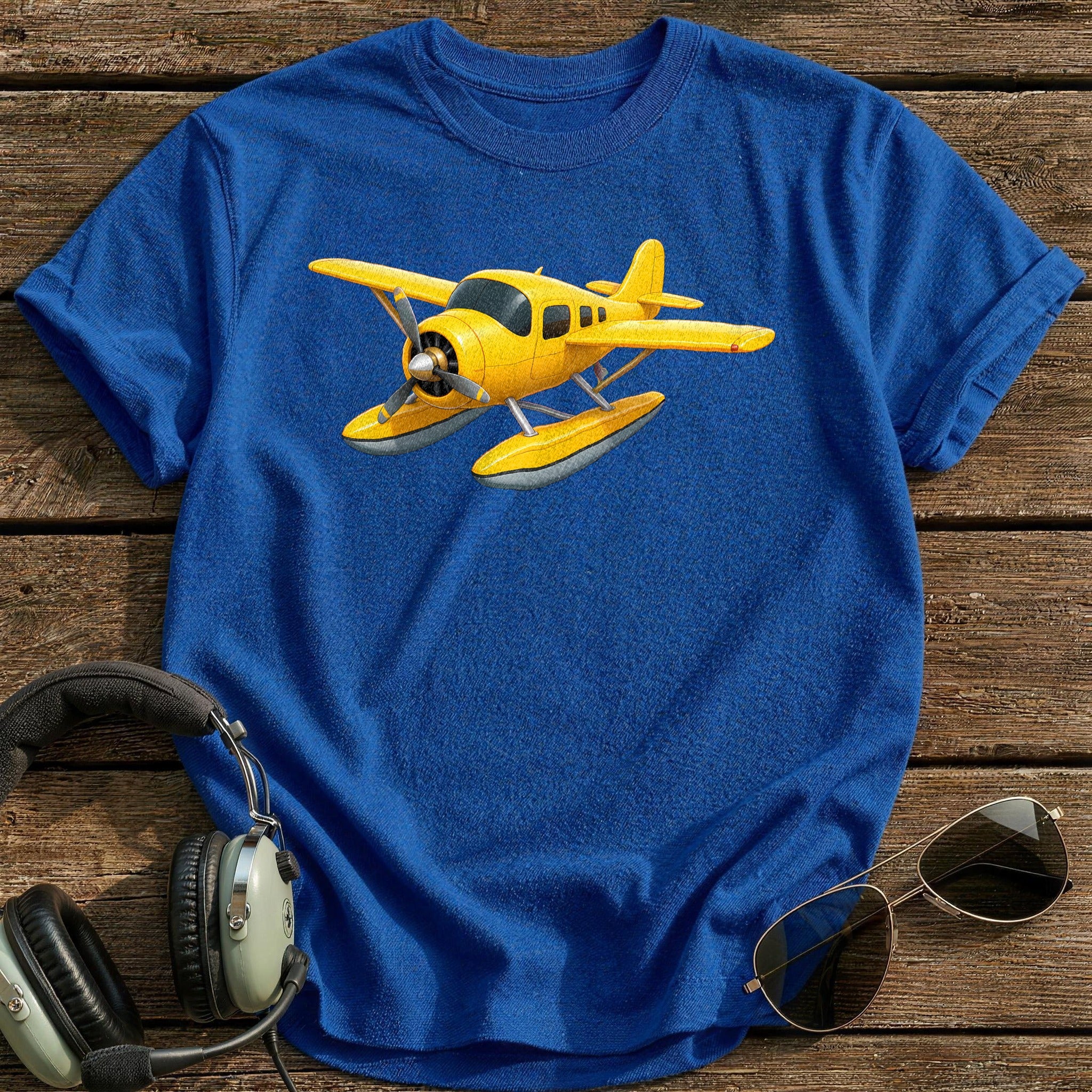 Seaplane 77 T-Shirt - Royal