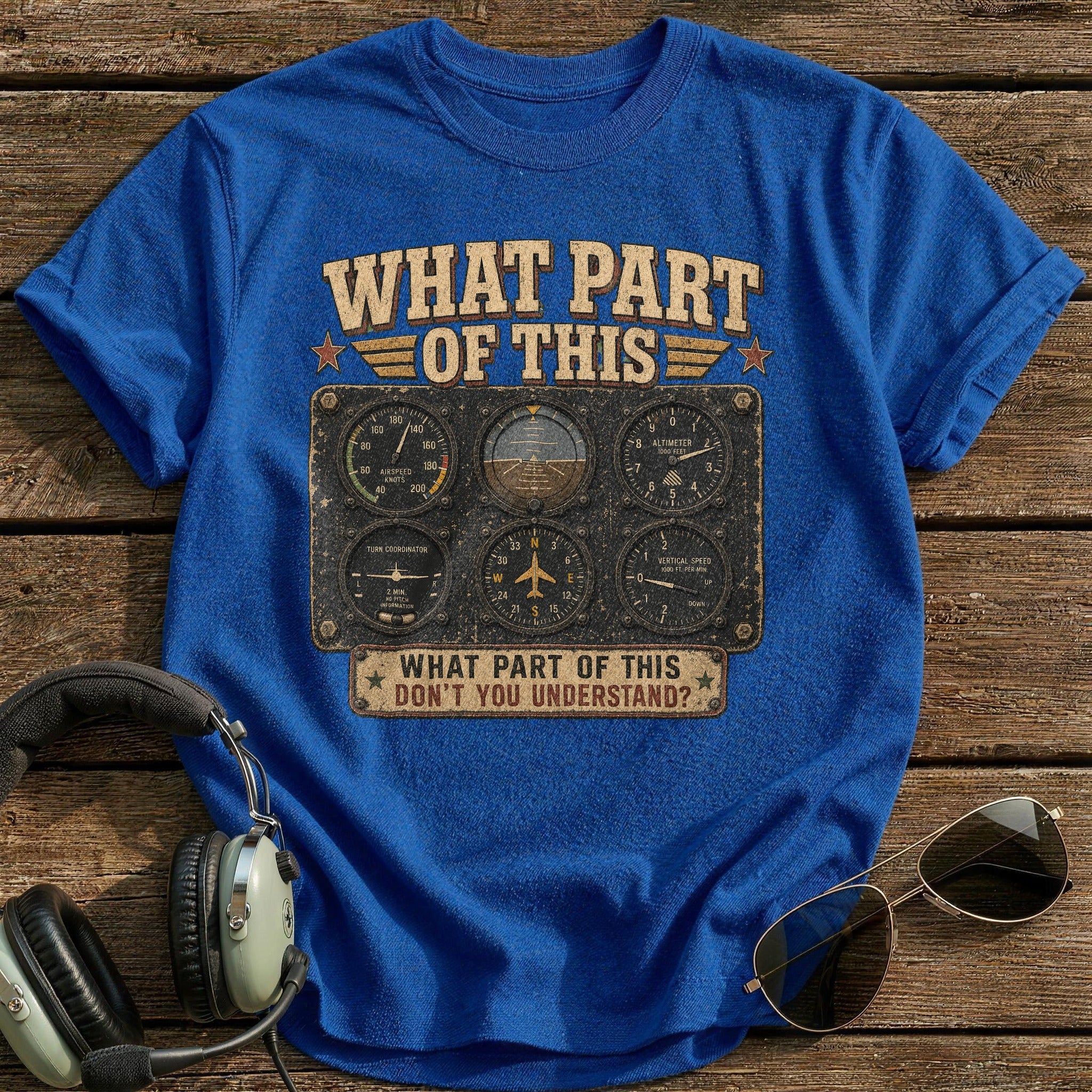 Six Pack Comprehension T-Shirt - Royal