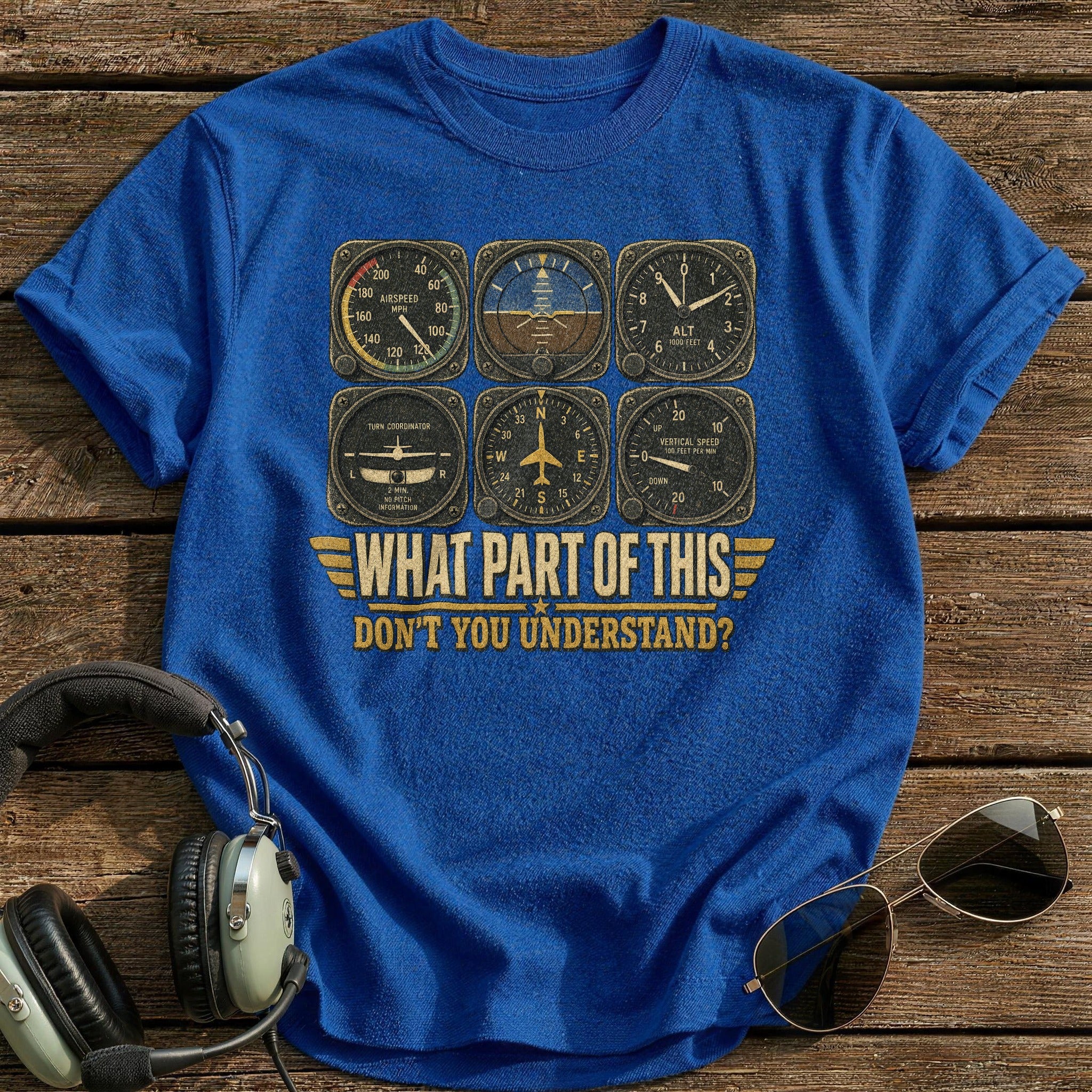 Six Pack Fluency T-Shirt - Royal