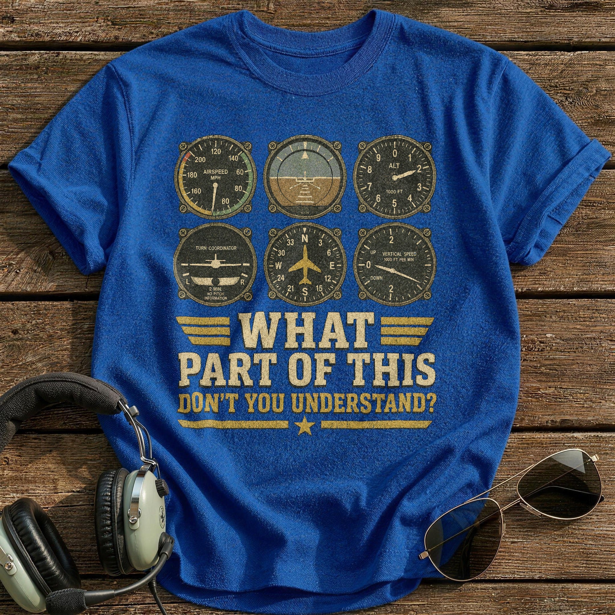 Six Pack Savvy T-Shirt - Royal