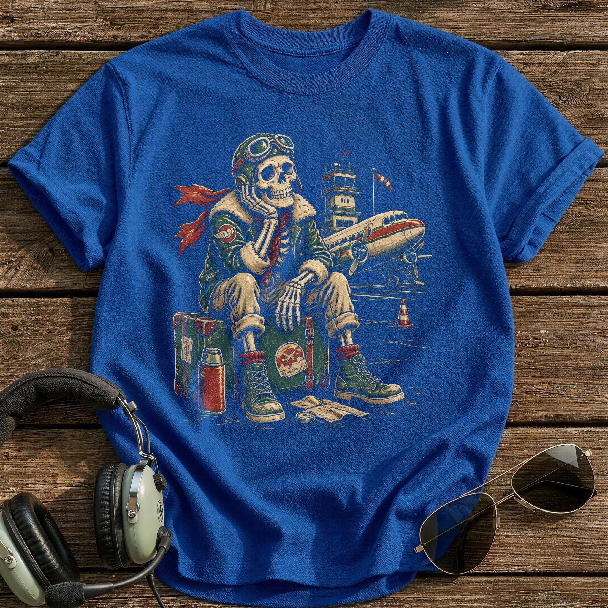 Skeleton Crew Sortie T-Shirt - Royal