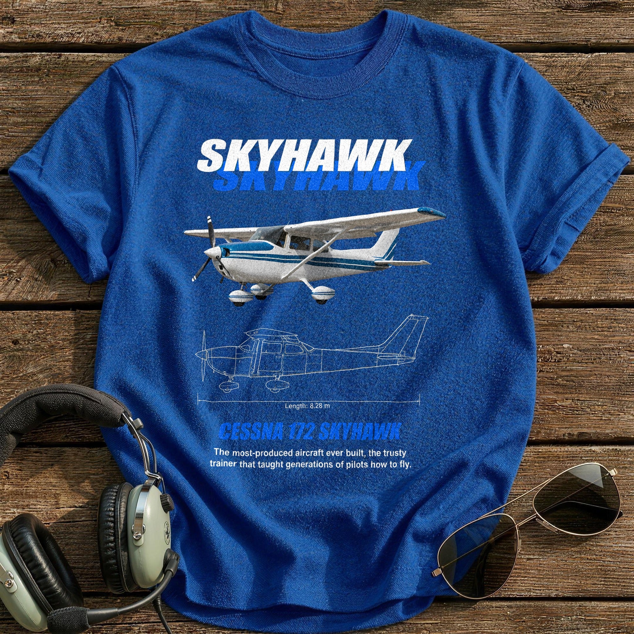 Skyhawk 27 T-Shirt - Royal