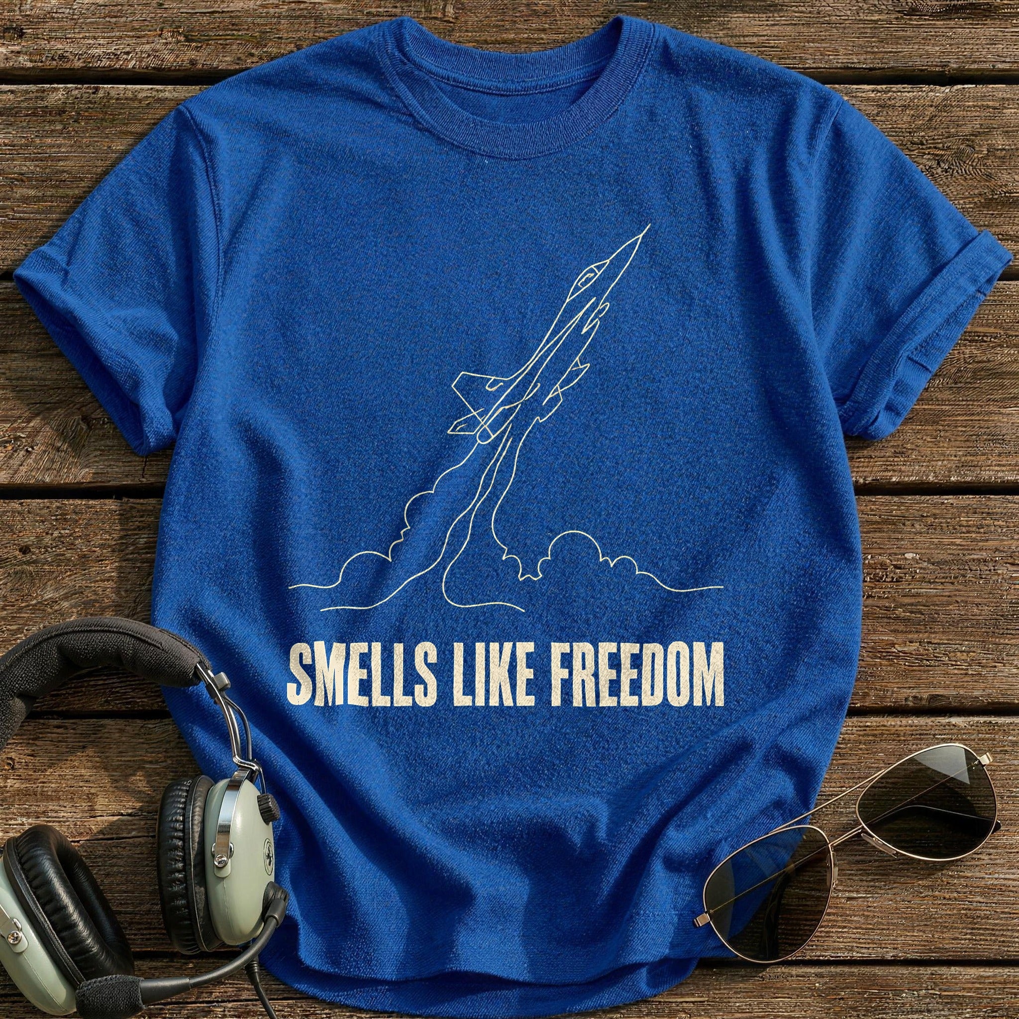 Smells Like Freedom 74 T-Shirt - Royal