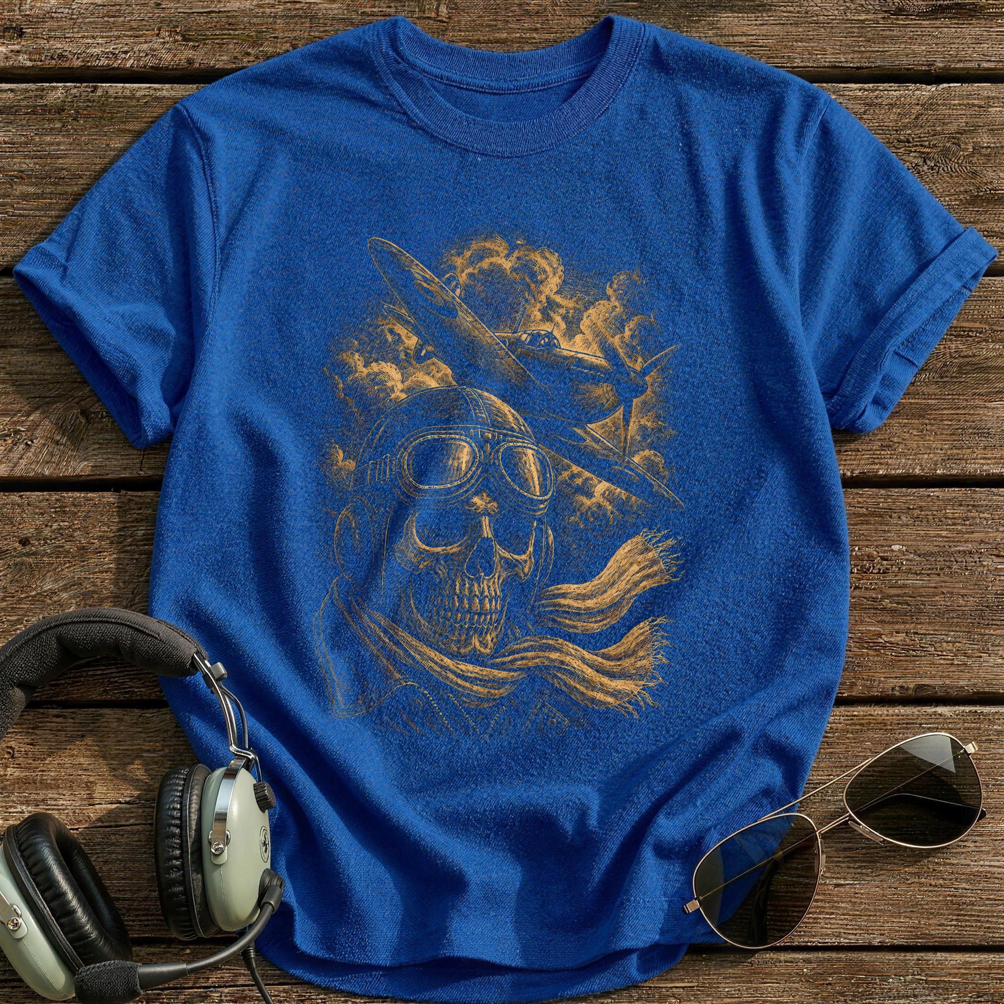 Spitfire Scarf 36 T-Shirt - Royal
