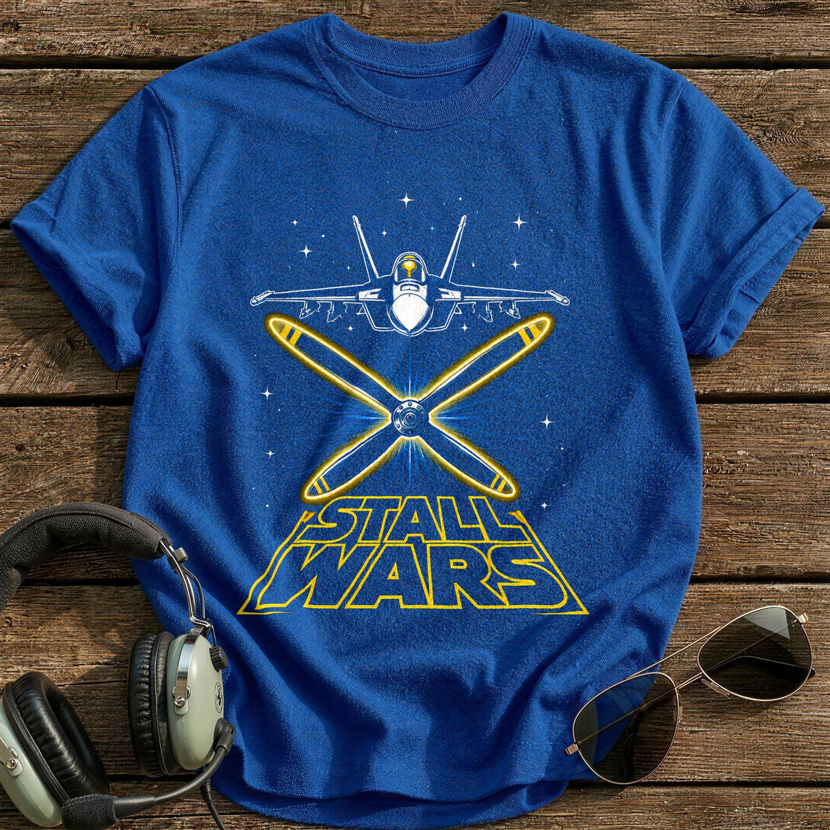 Stall Wars T-Shirt - Royal