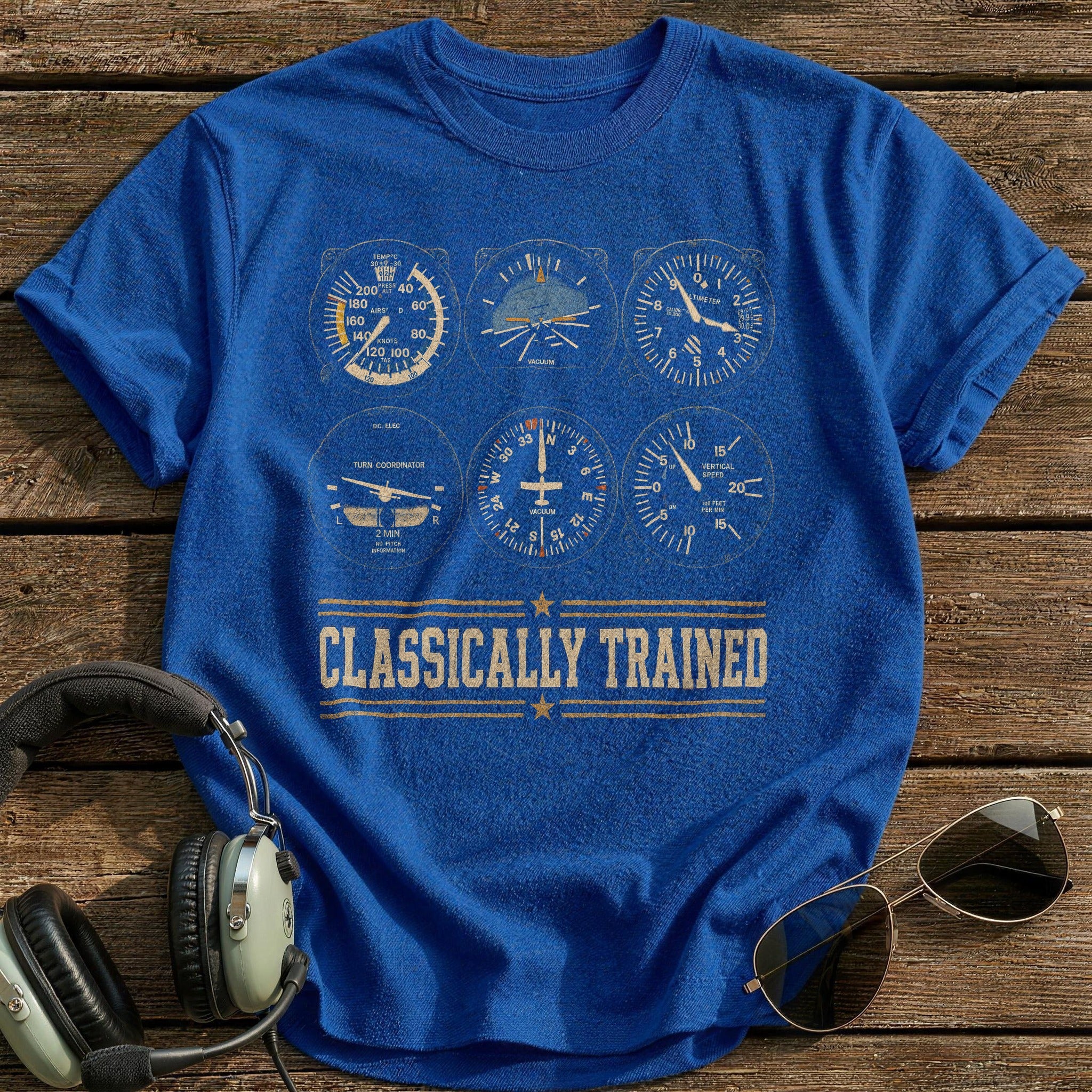 Steam Gauge Heritage T-Shirt - Royal
