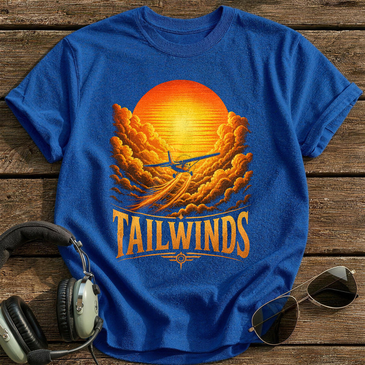 Tailwinds Surreal 63 T-Shirt - Royal