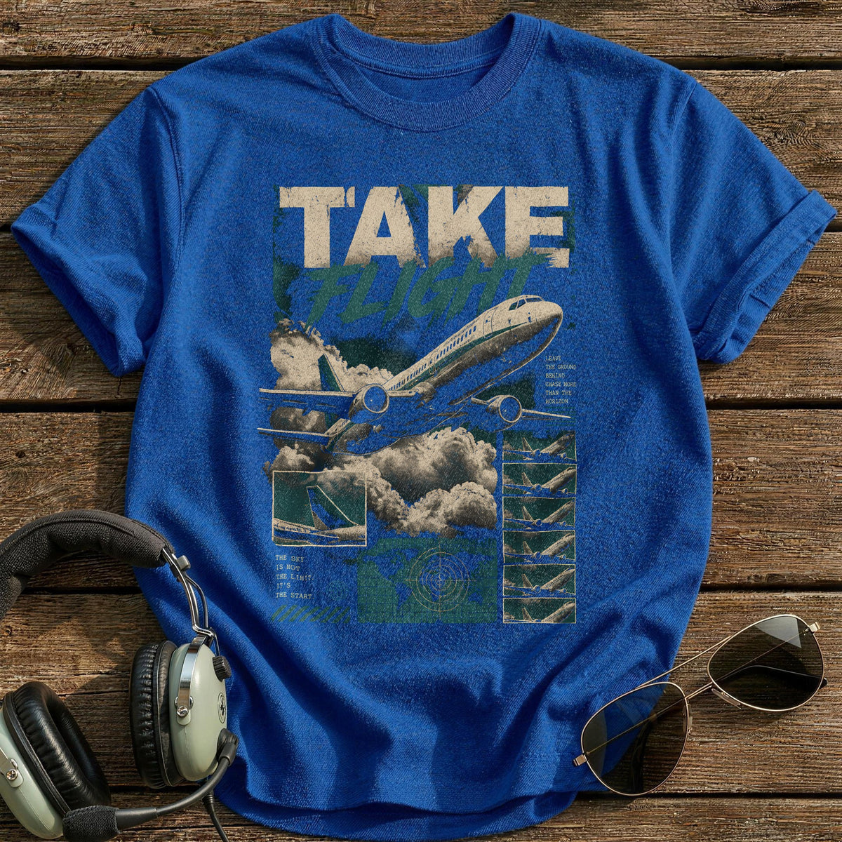 Take Flight T-Shirt - Royal