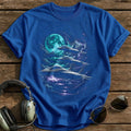 Teal Moon Formation T-Shirt - Royal