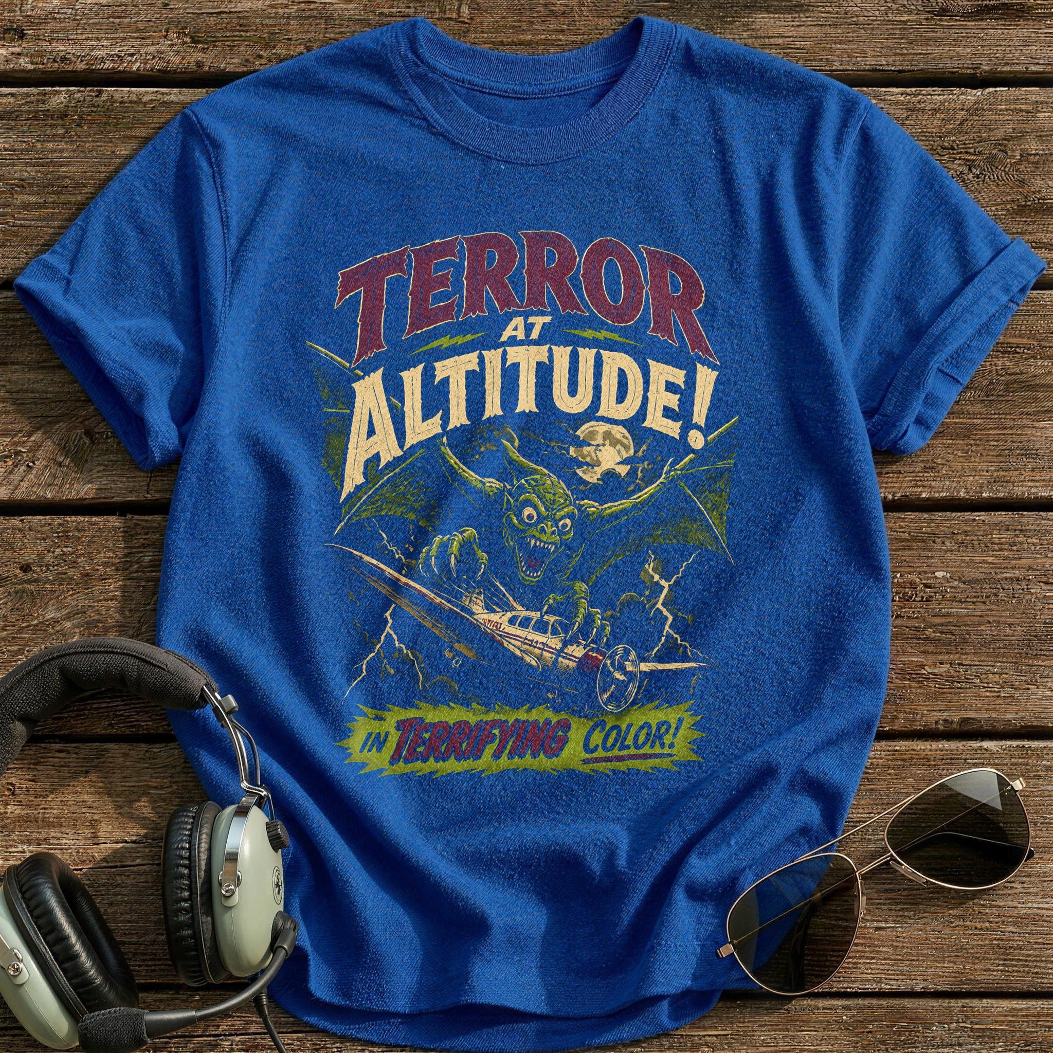 Terror At Altitude 01 T-Shirt - Royal