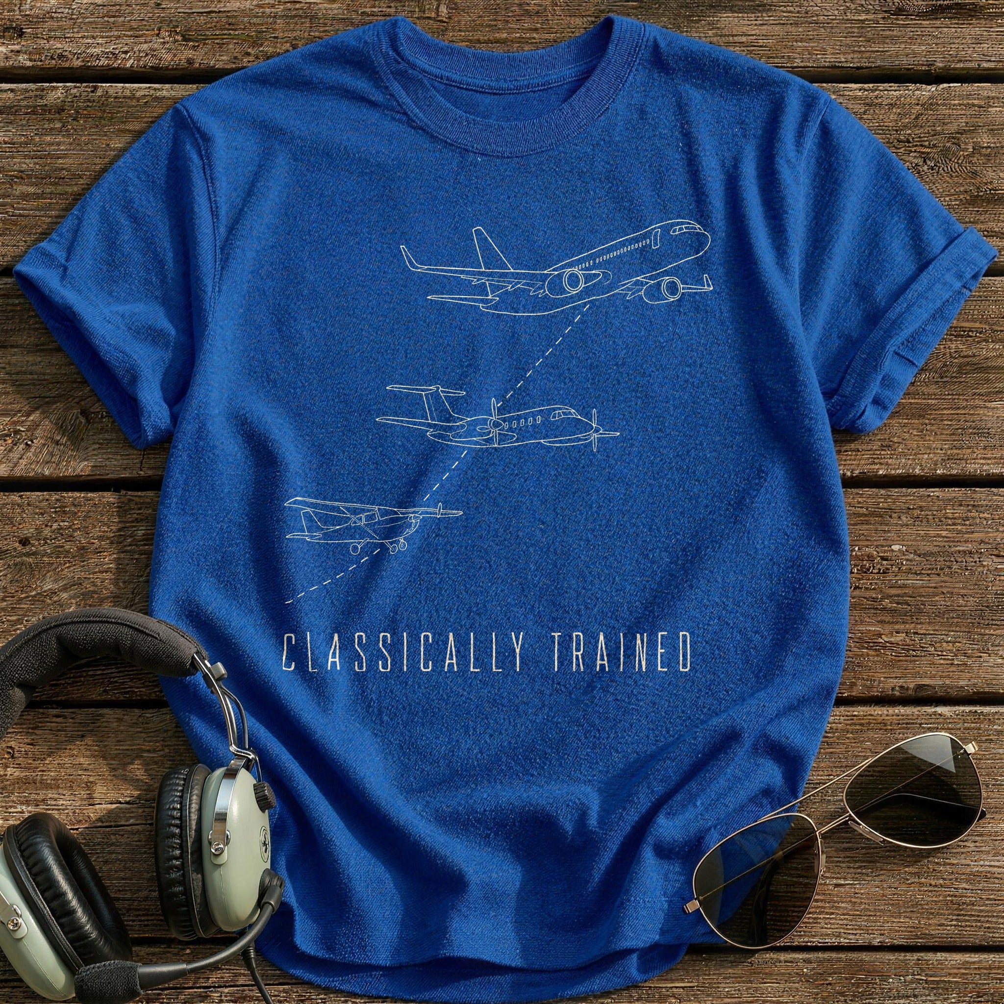 Three Generations Aloft T-Shirt - Royal
