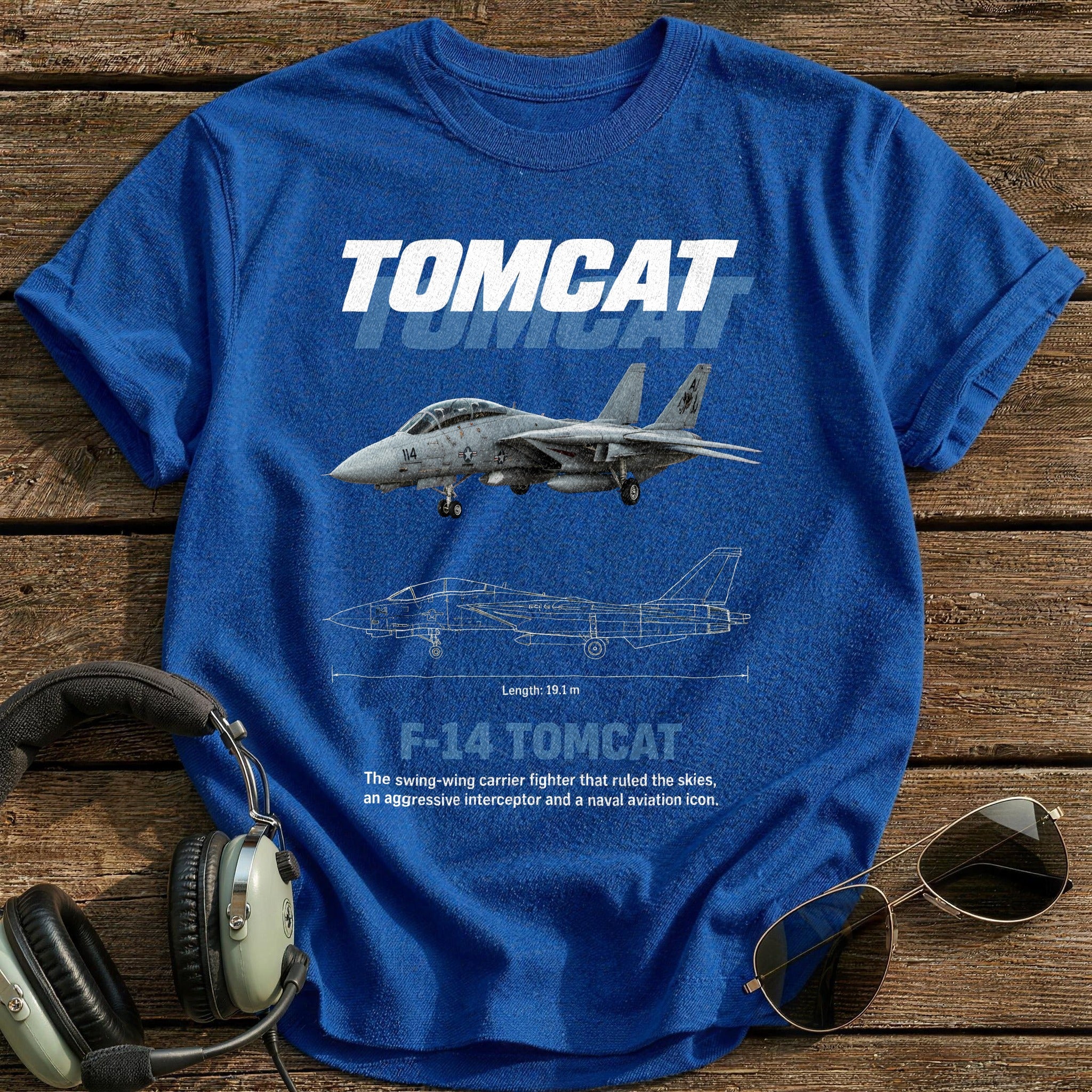 Tomcat 15 T-Shirt - Royal