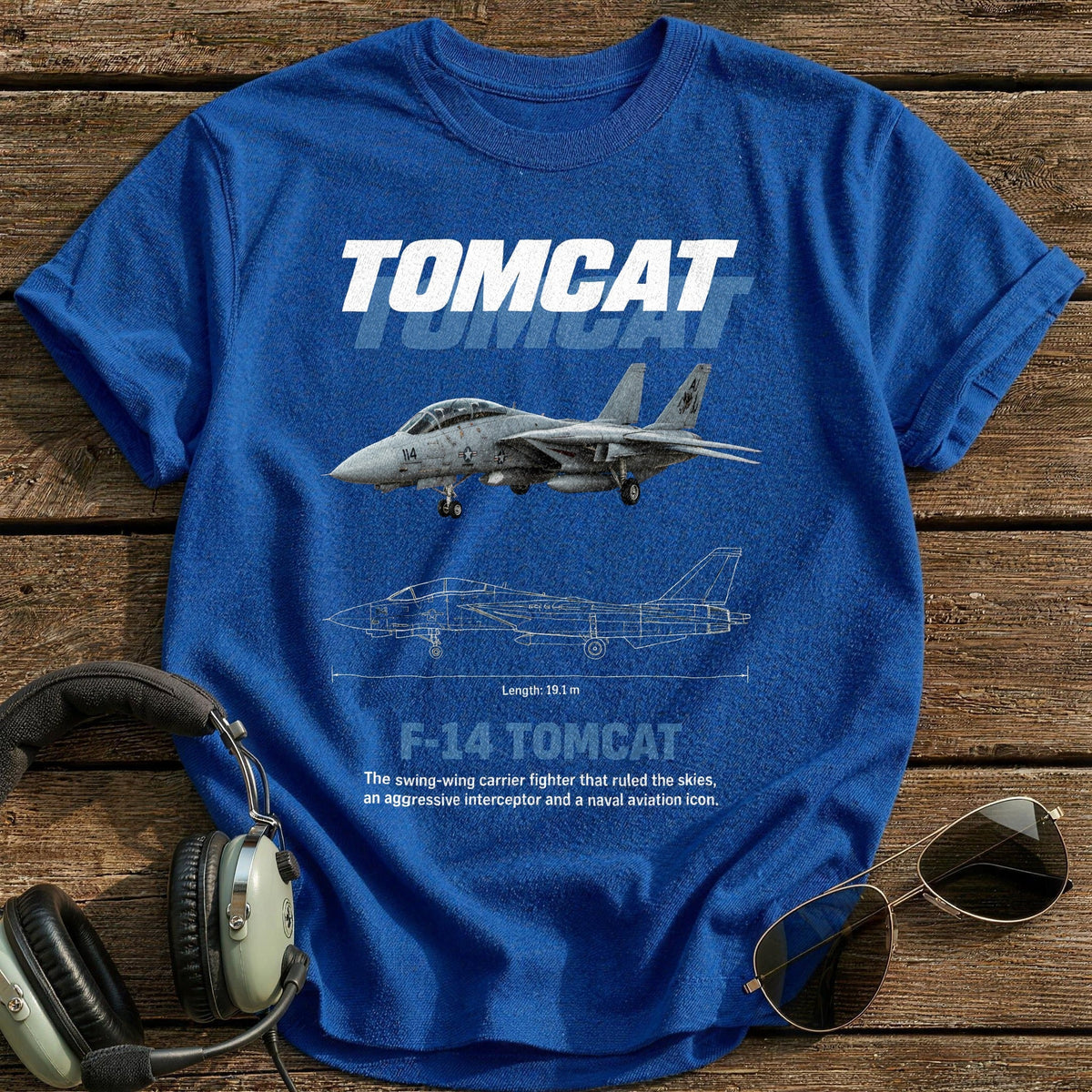 Tomcat 15 Kids T-Shirt - Royal