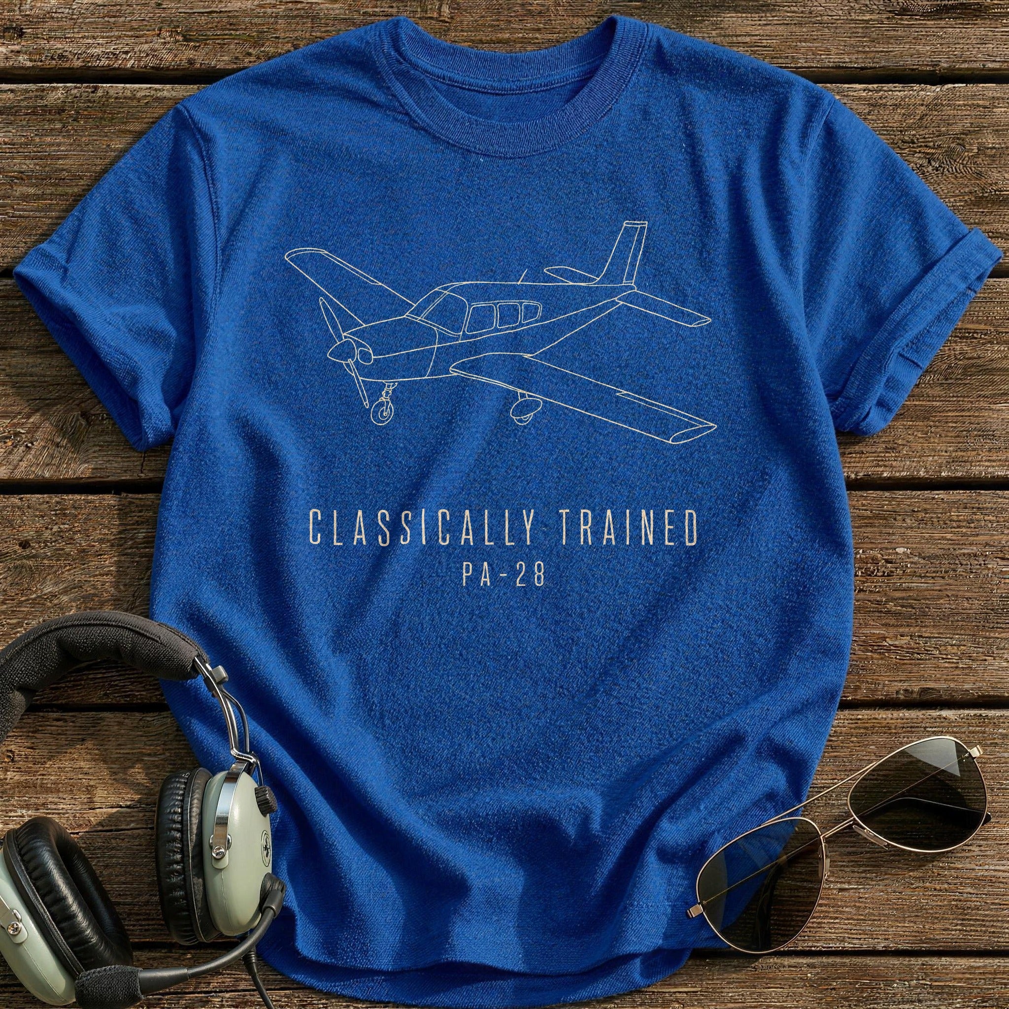 Training Wheels Up T-Shirt - Royal